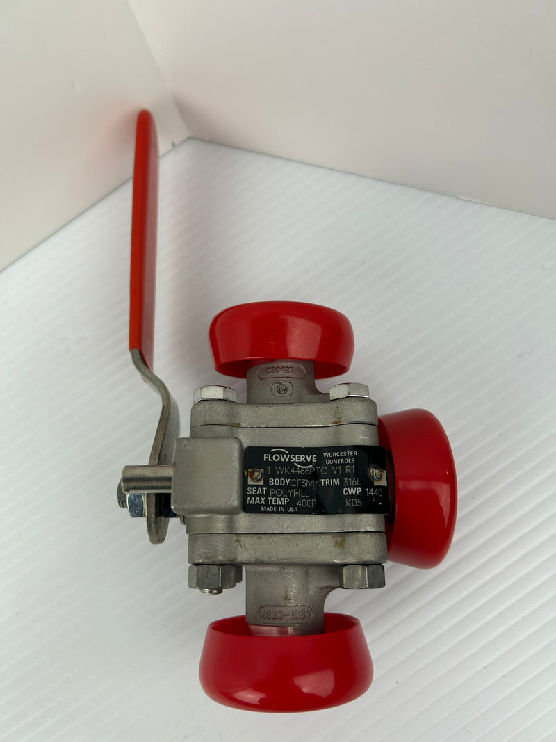 Worcester 1 WK4466PTC V1 R1 Flowserve Ball Valve 2"