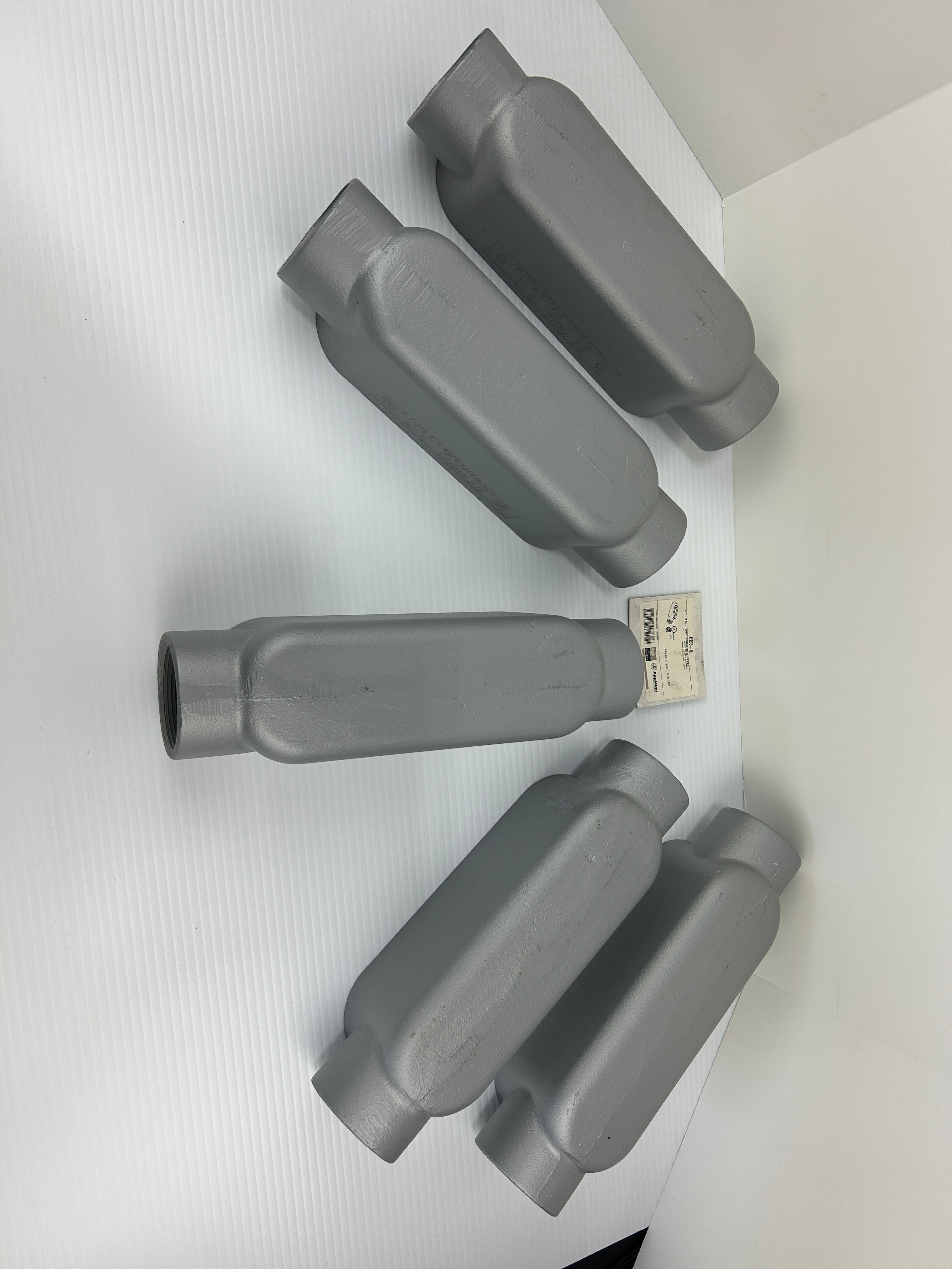Appleton C200-M 2" Form 35 Malleable Iron Unilet Conduit Body Type C - Lot of 5