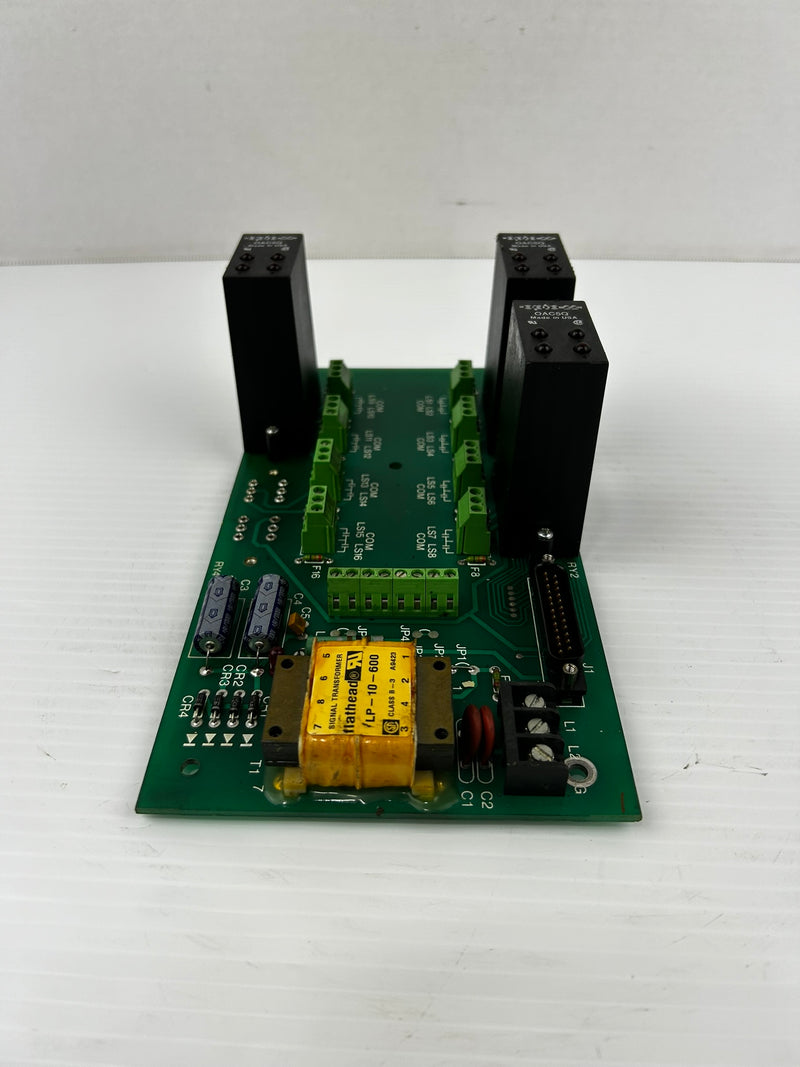 Namco CA110-10000 C&A Products Relay Circuit Board RB-1 Rev. C with 3 Relays