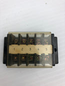 Idec BTB15 Terminal Block 600V 1.25mm² 5P - Lot of 3