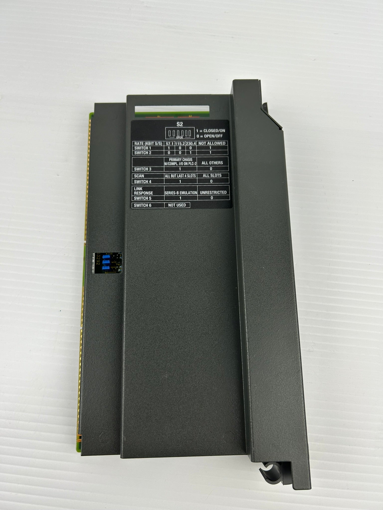 Allen Bradley 1771-ASB Remote I/O Adapter Series E PLC Module Rev C07