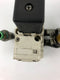 SMC VQ7-6-FG Solenoid Valve with Block (Lot of 2)