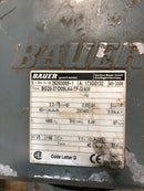 Bauer 25283059-1 Geared Motor BG20-37/D09LA4-TF-G/AM 2,2kW 3PH 60Hz 230/460V