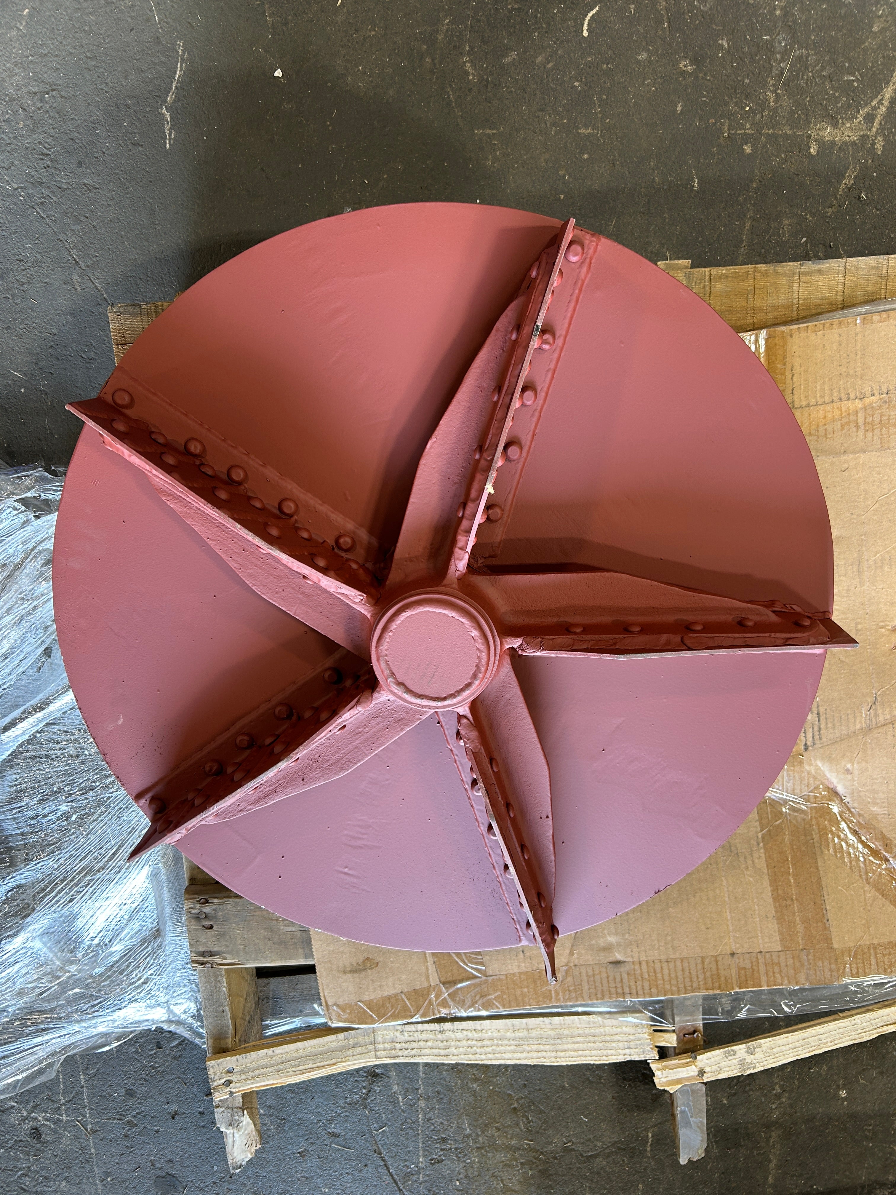 Wheel Material Handling 26" For 7E Blower Fan 2.11" Bore / 2.35" with Keyway