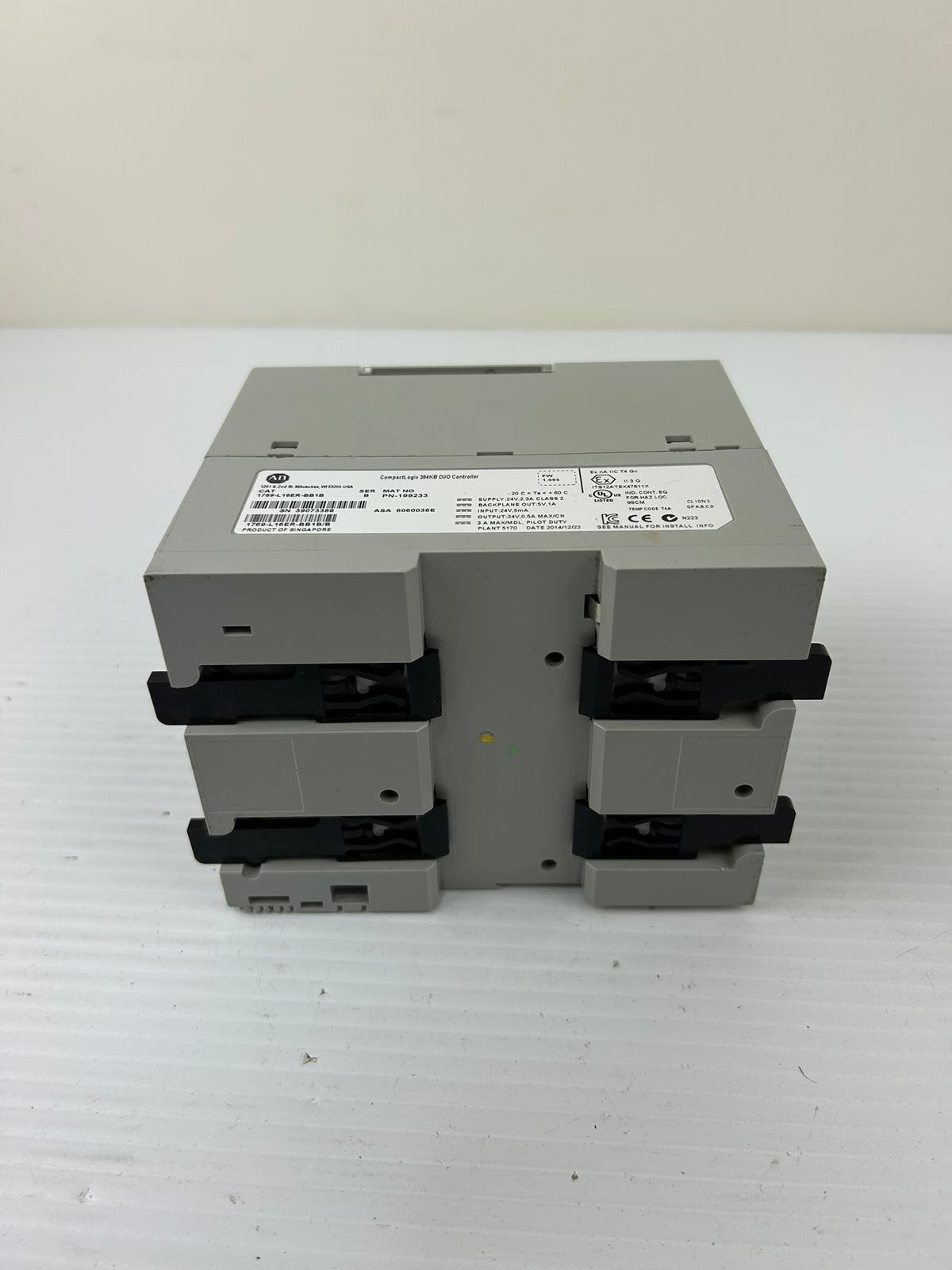 Allen-Bradley CompactLogix 1769-L16ER-BB1B Controller Series B