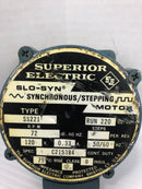 Superior Electric SS221 Synchronous Stepping Motor 72RPM 120V 0.33A