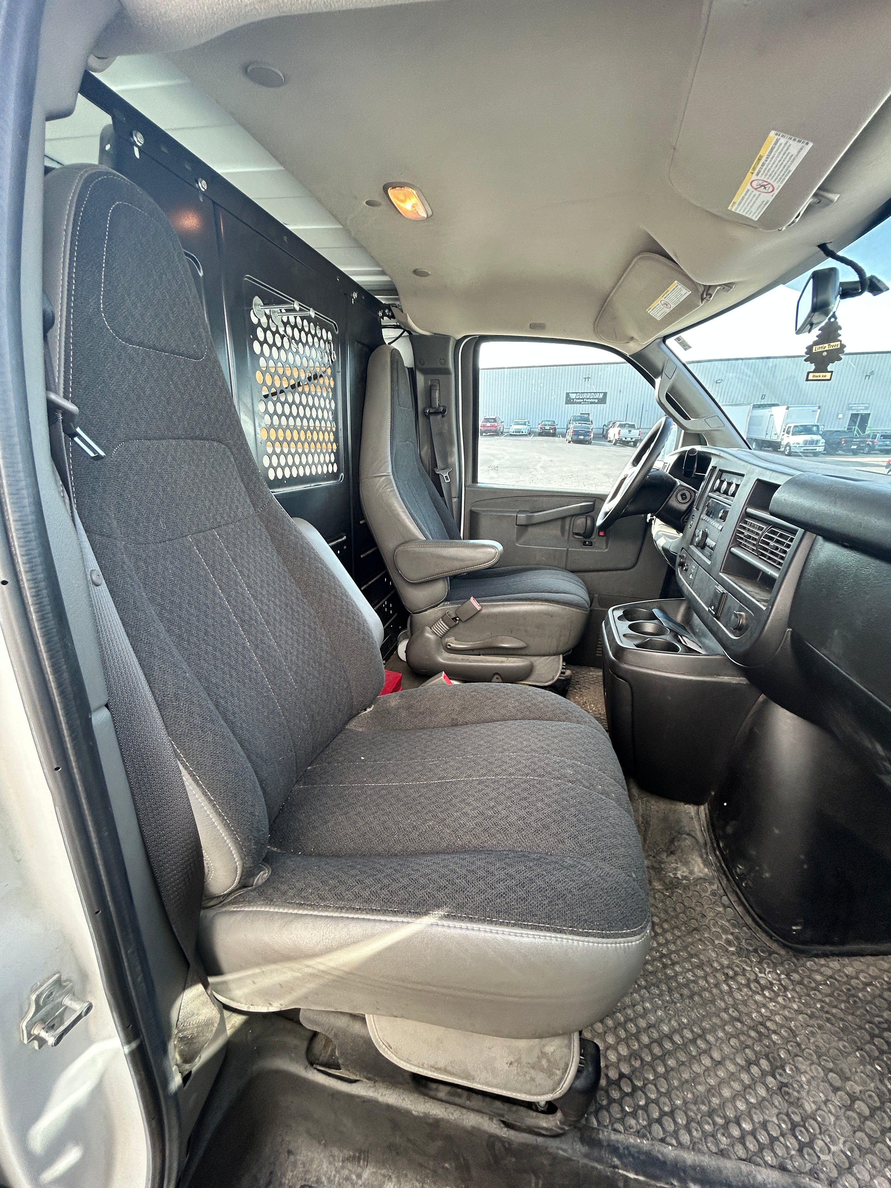 2019 Chevrolet Express 2500 Cargo Van White 130,540 miles 1GCWGAFG8K1229670