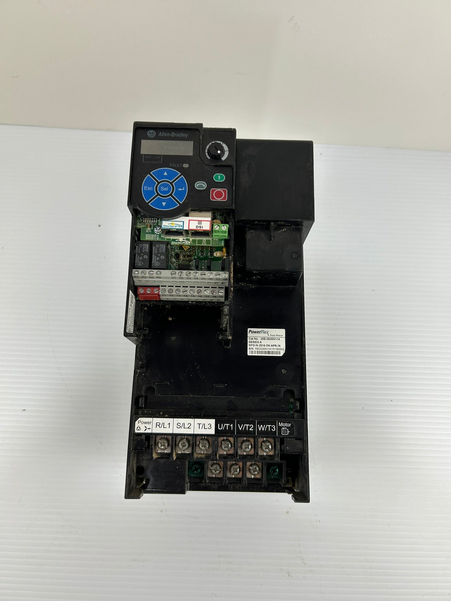 Allen Bradley 25B-D030N114 PowerFlex Power Module AC Drive Series A - No Cover