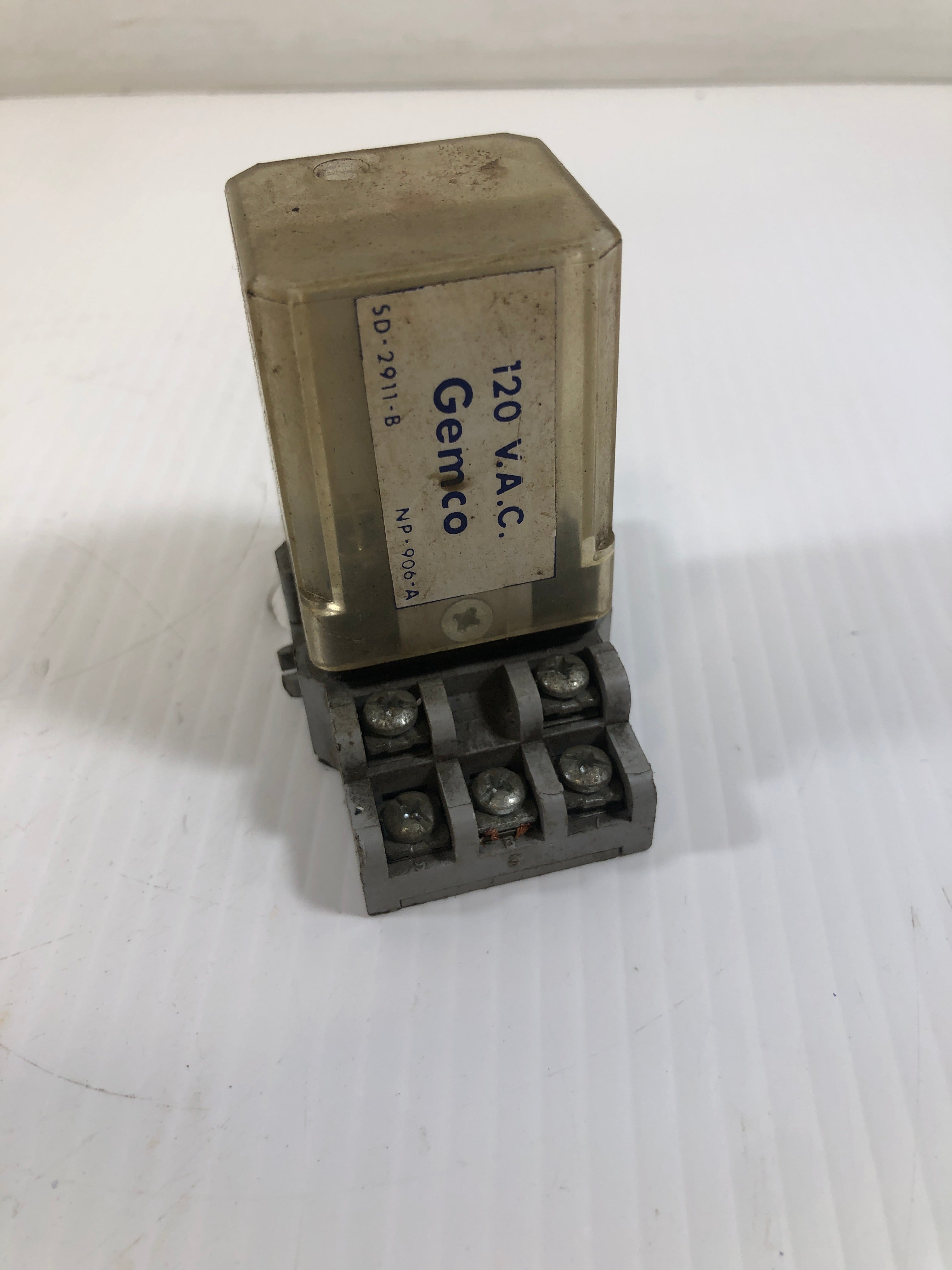 Gemco SD-2911-B Relay 120VAC