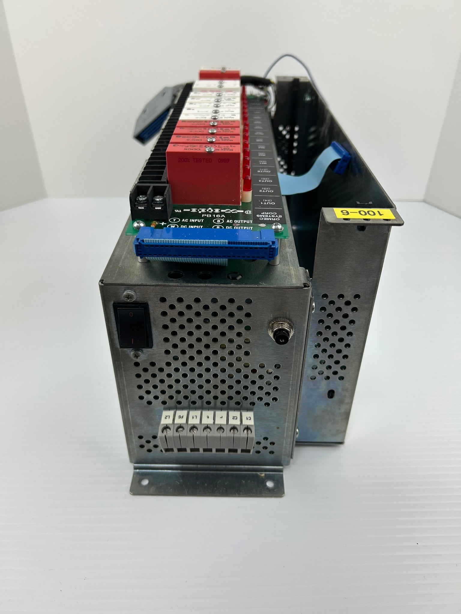 Ormec Servo Drive Module PB16A Circuit Board with IDC-5 ODC-5 Relays