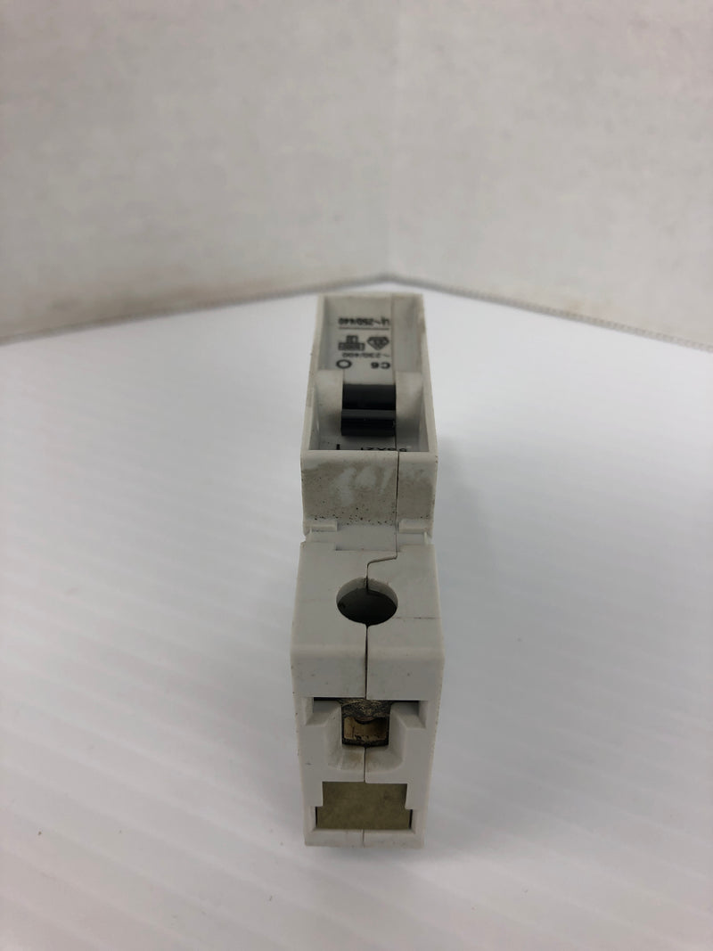 Siemens 5SX21 Circuit Breaker C6 227VAC 6A 1P