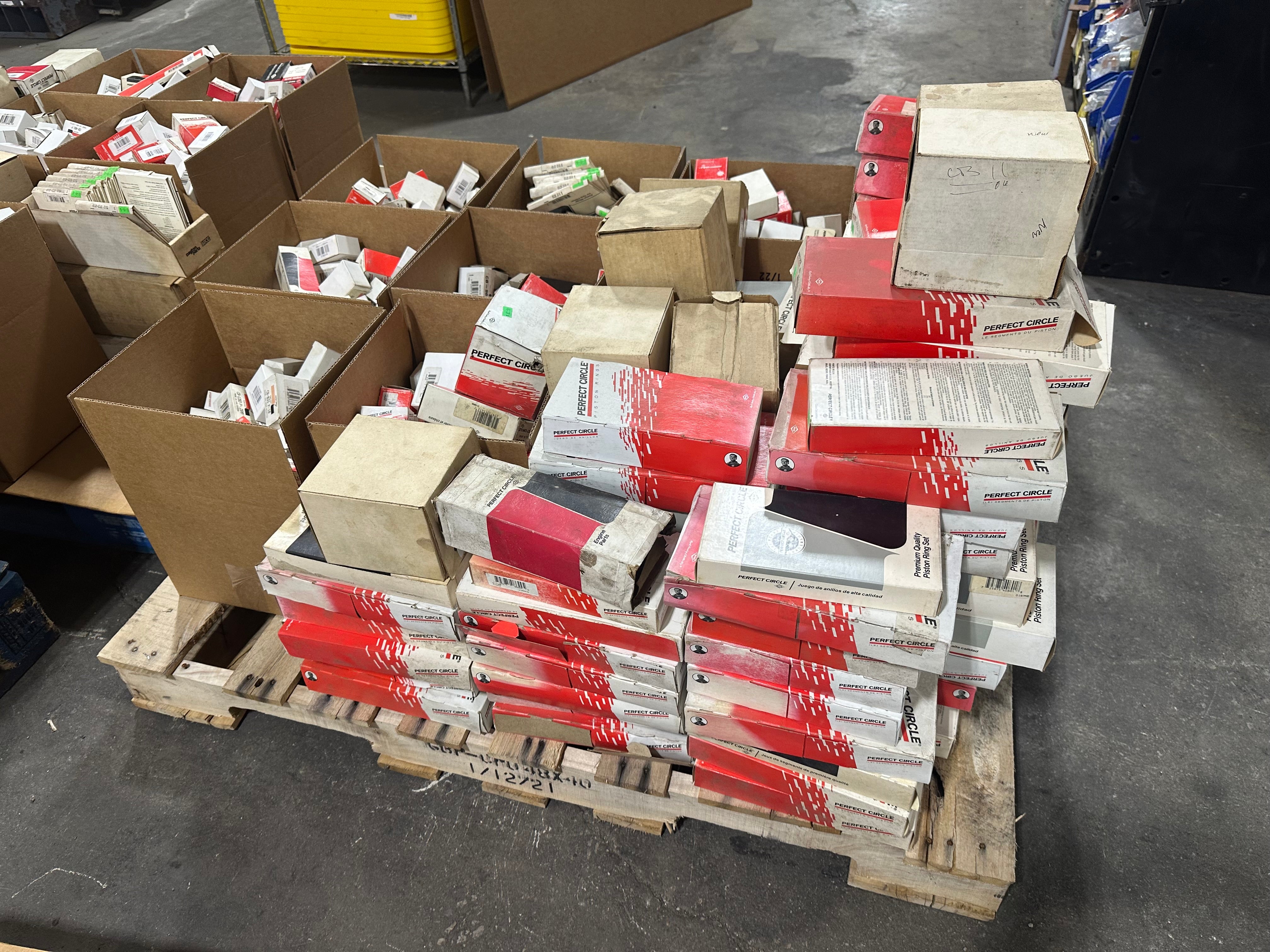 Lot of Perfect Circle Auto Parts Over 400 Parts Various Parts