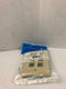 Leviton 100-41080-6IP Ivory Single Gang Wall Port 6P - Box of 25