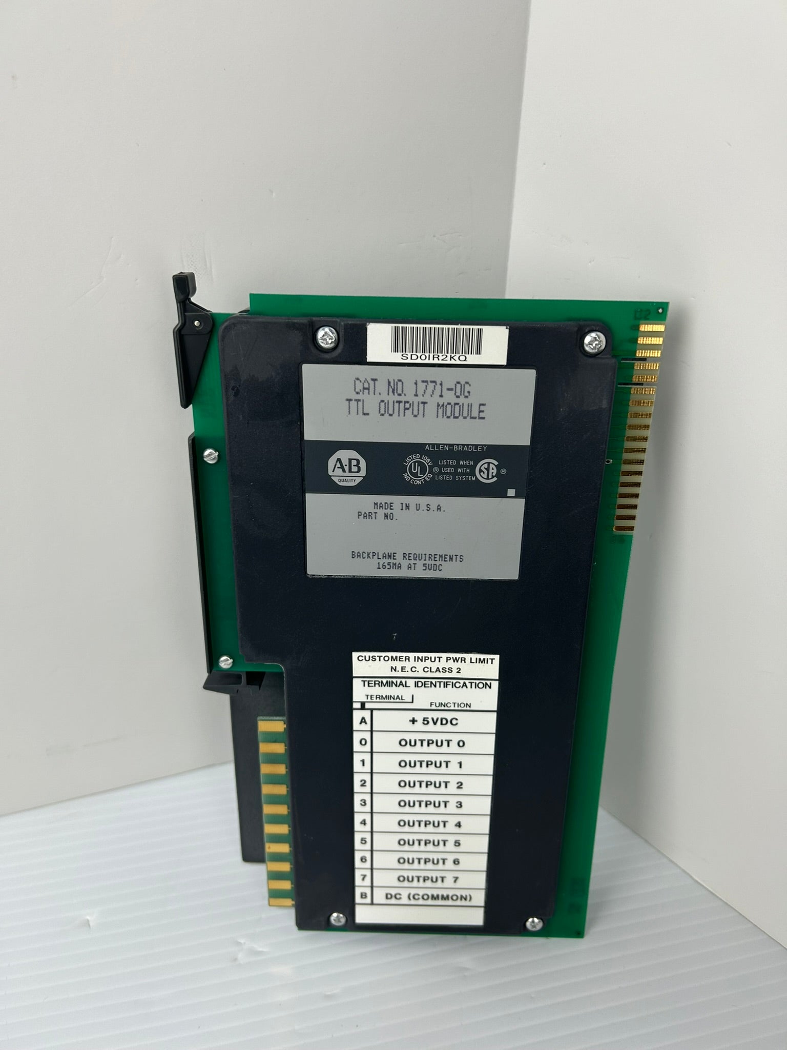 Allen Bradley 1771-0G TTL Output Module 165mA 5VDC