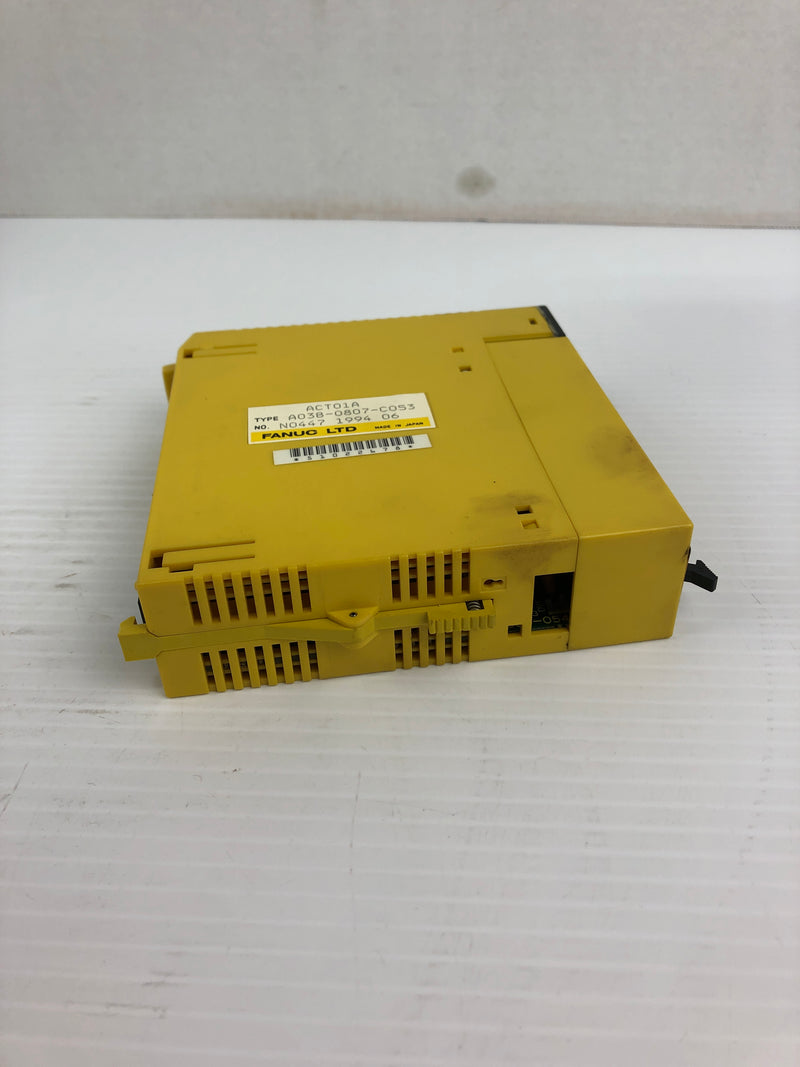 Fanuc A03B-0807-C053 PLC Module ACT01A N0447