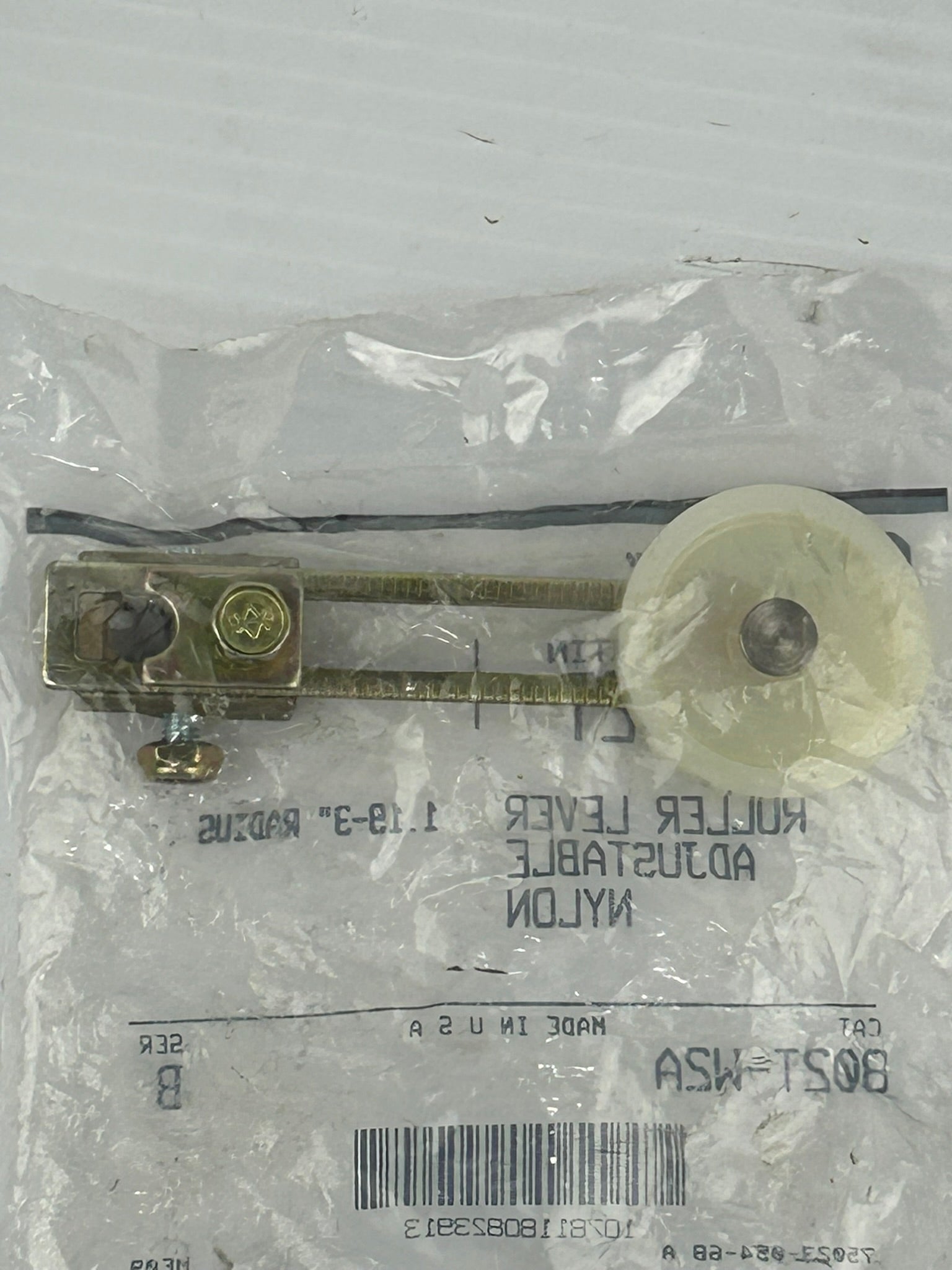 Allen-Bradley 802T-W2A Adjustable Roller Lever Limit Switch Series B Nylon