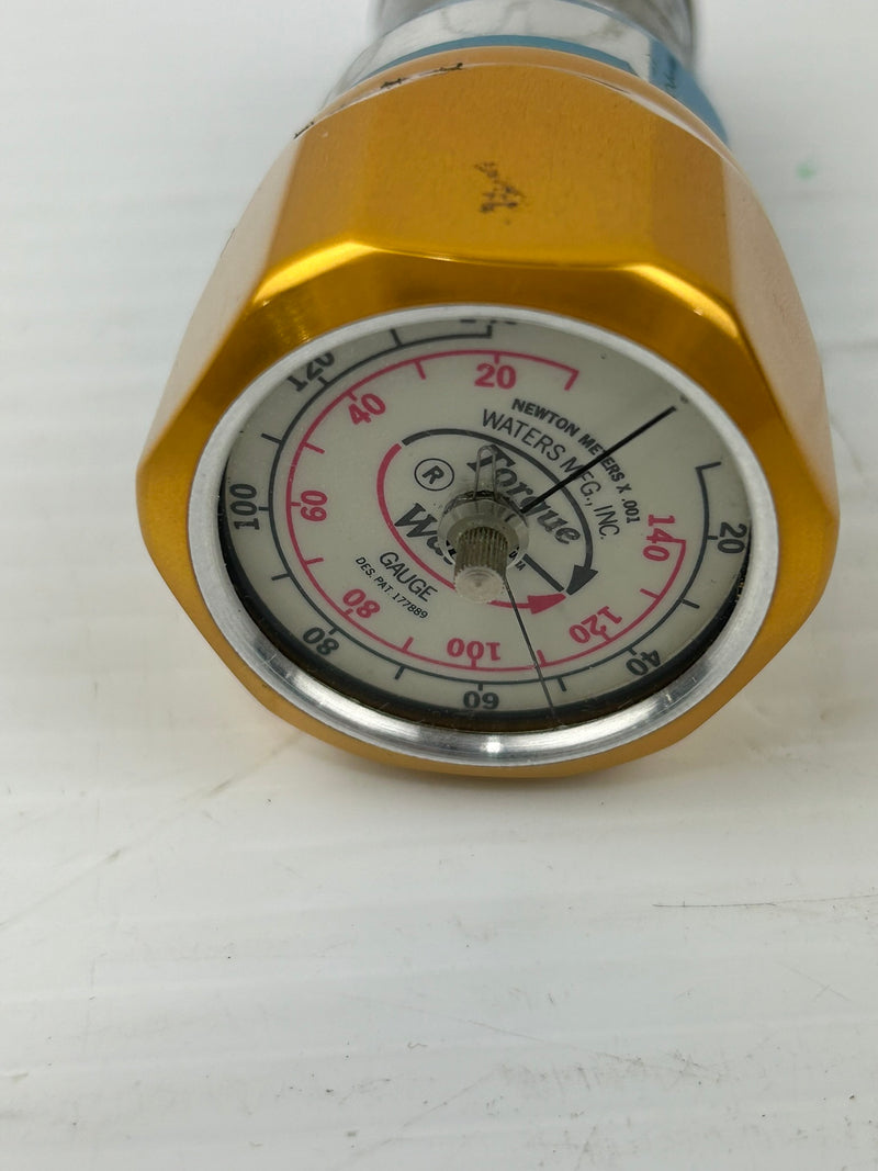 Waters MFG 651C-2 Torque Watch Gauge 651C-2SI 0-140