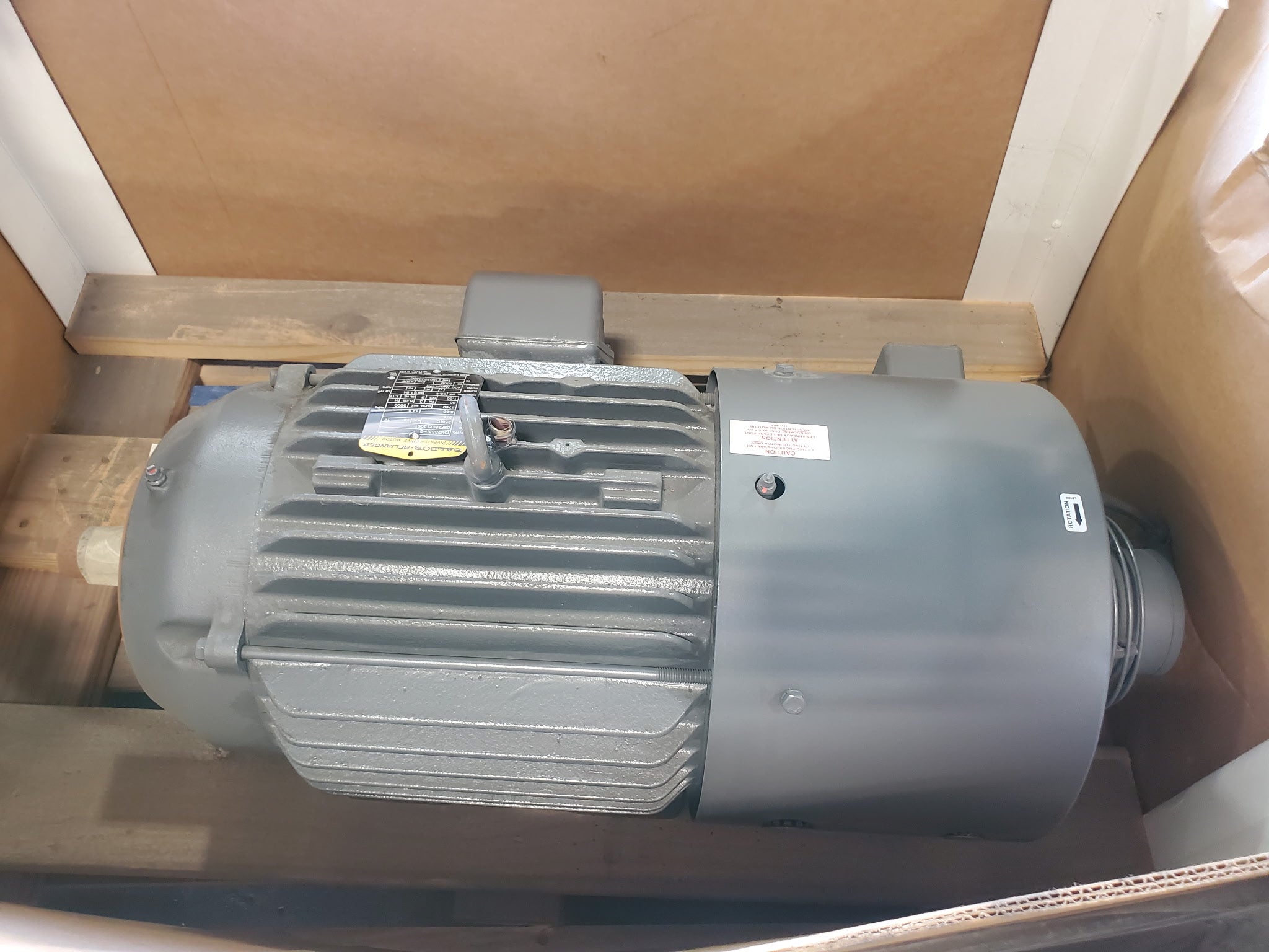 Baldor IDM2333T-5 Inverter Drive Motor 15 HP 3PH 256TC 1760-5000 RPM TEBC