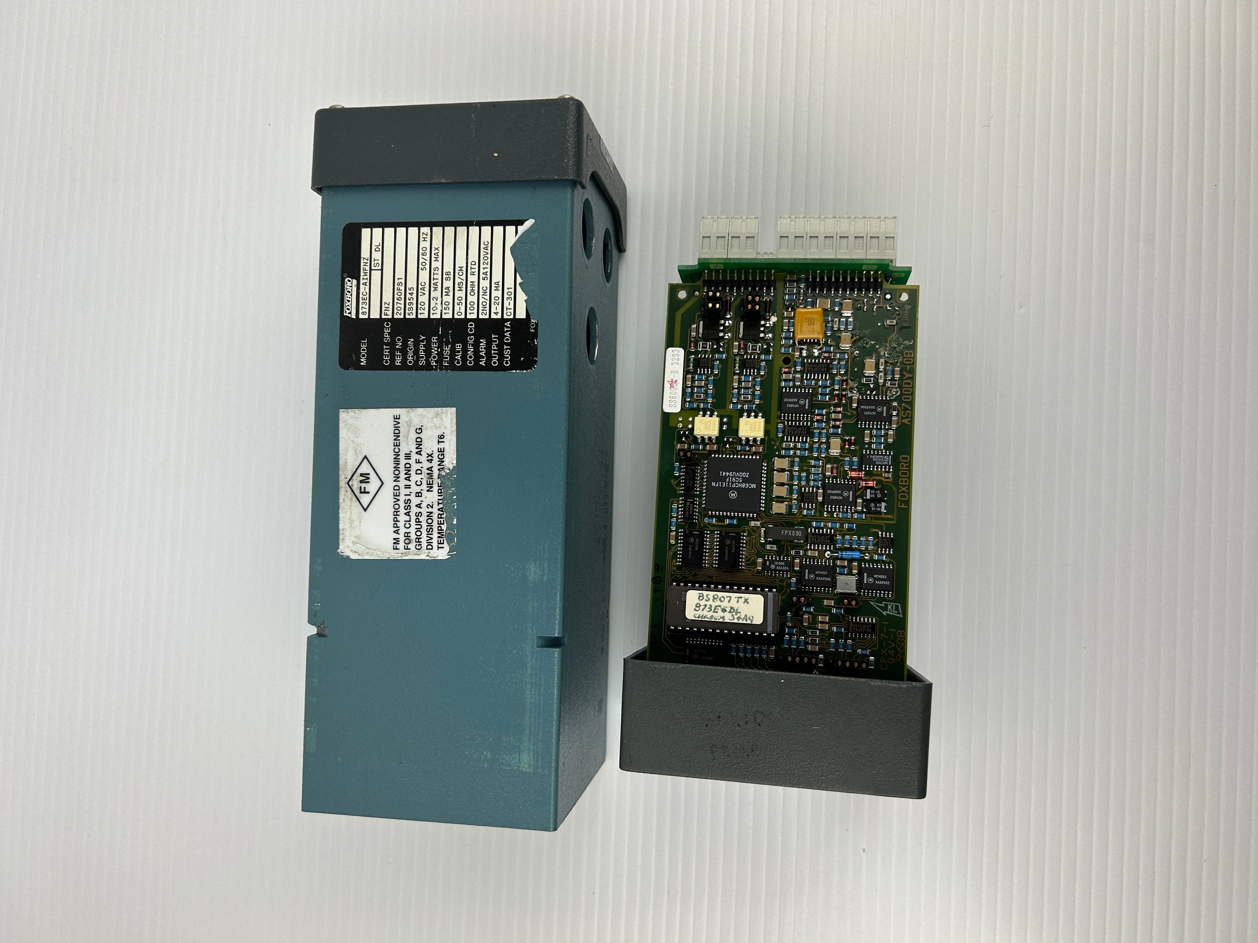 Foxboro 873EC-AIWFNZ Electrodeless Conductivity Analyzer AS700DY-0B SS600GV-B