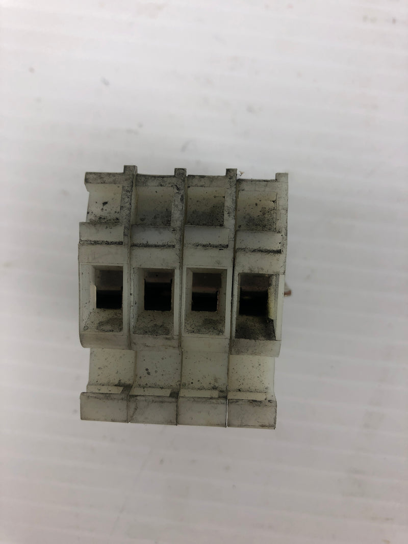 Allen Bradley 1492-HM3 Terminal Block 600V 10mm² 4P - Lot of 4