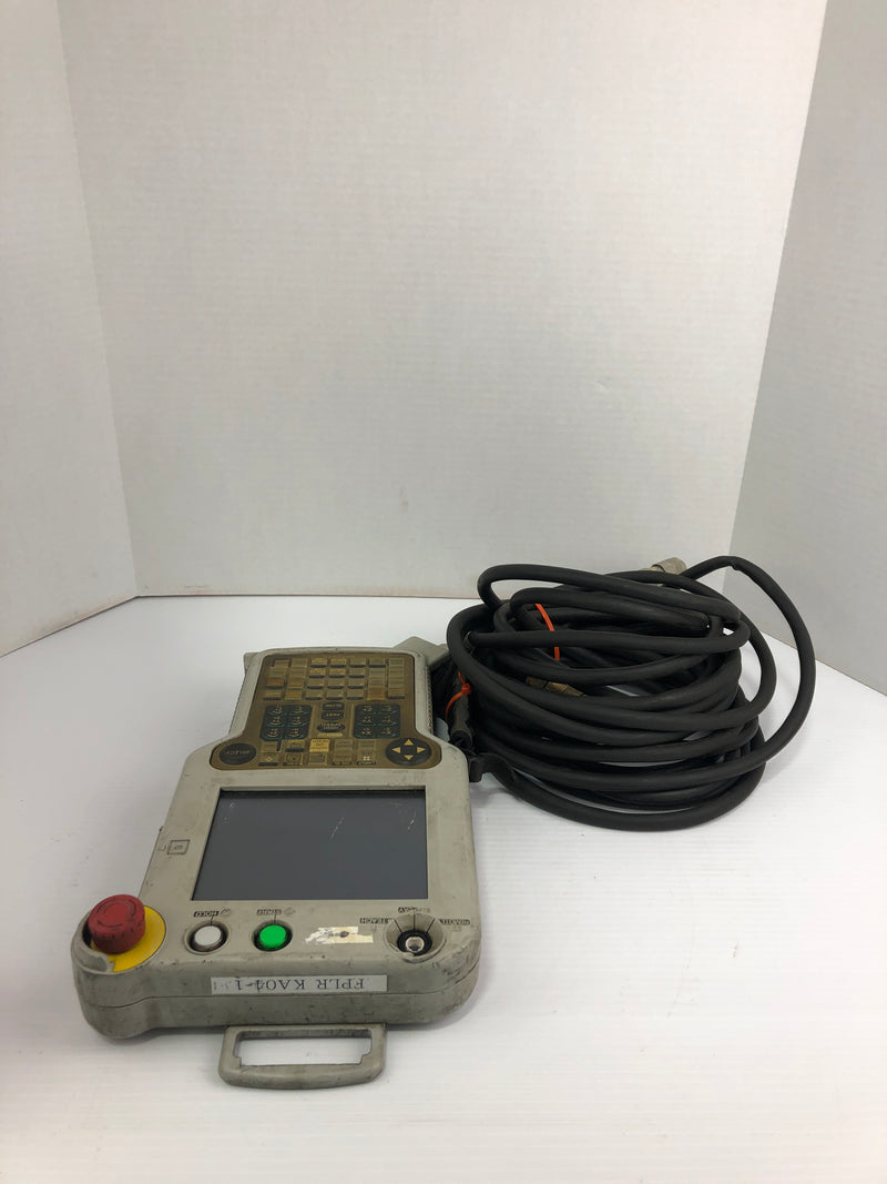 Yaskawa Electric Motoman JZRCR-NPP01-1 Teach Pendant A019188 with Cable