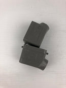 Harting HAN 2-1/4" Connector Housing Only - Lot of 2