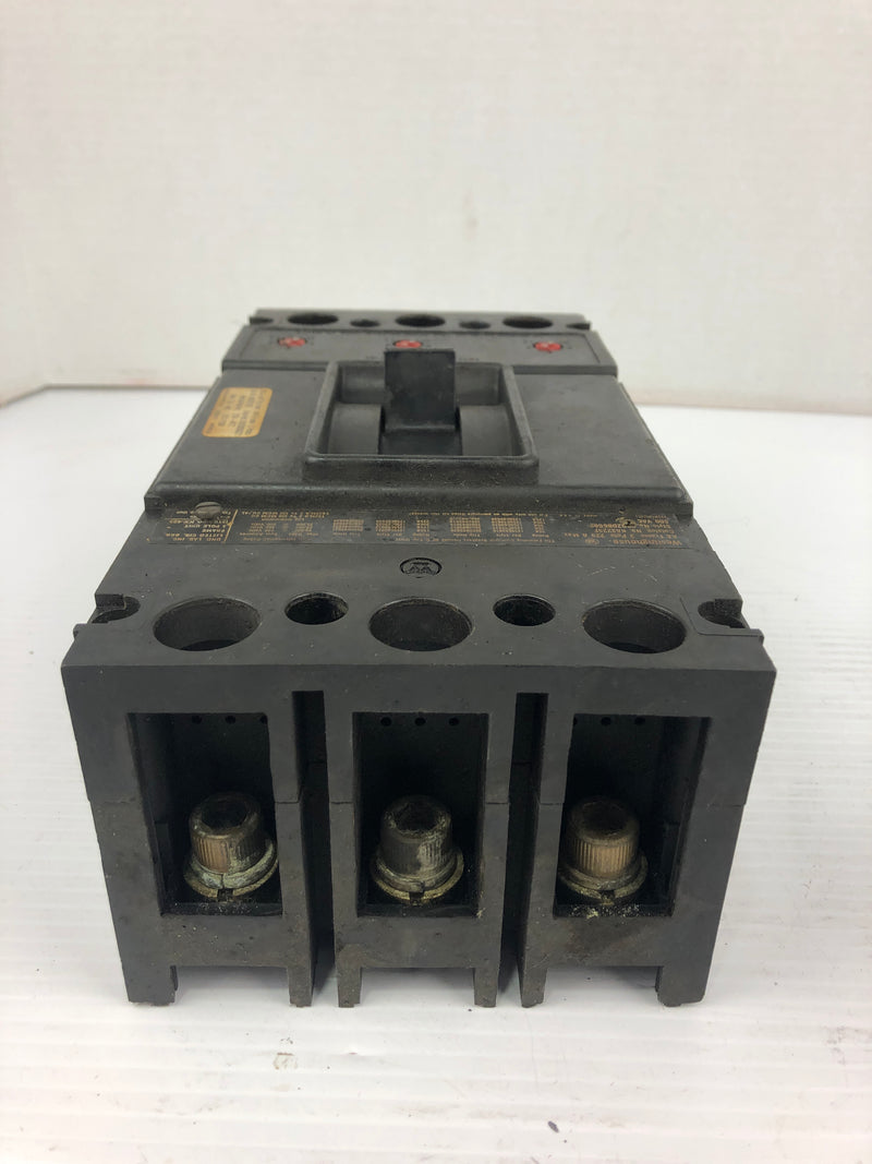 Westinghouse KA3225F Circuit Breaker 600V 225A 3P