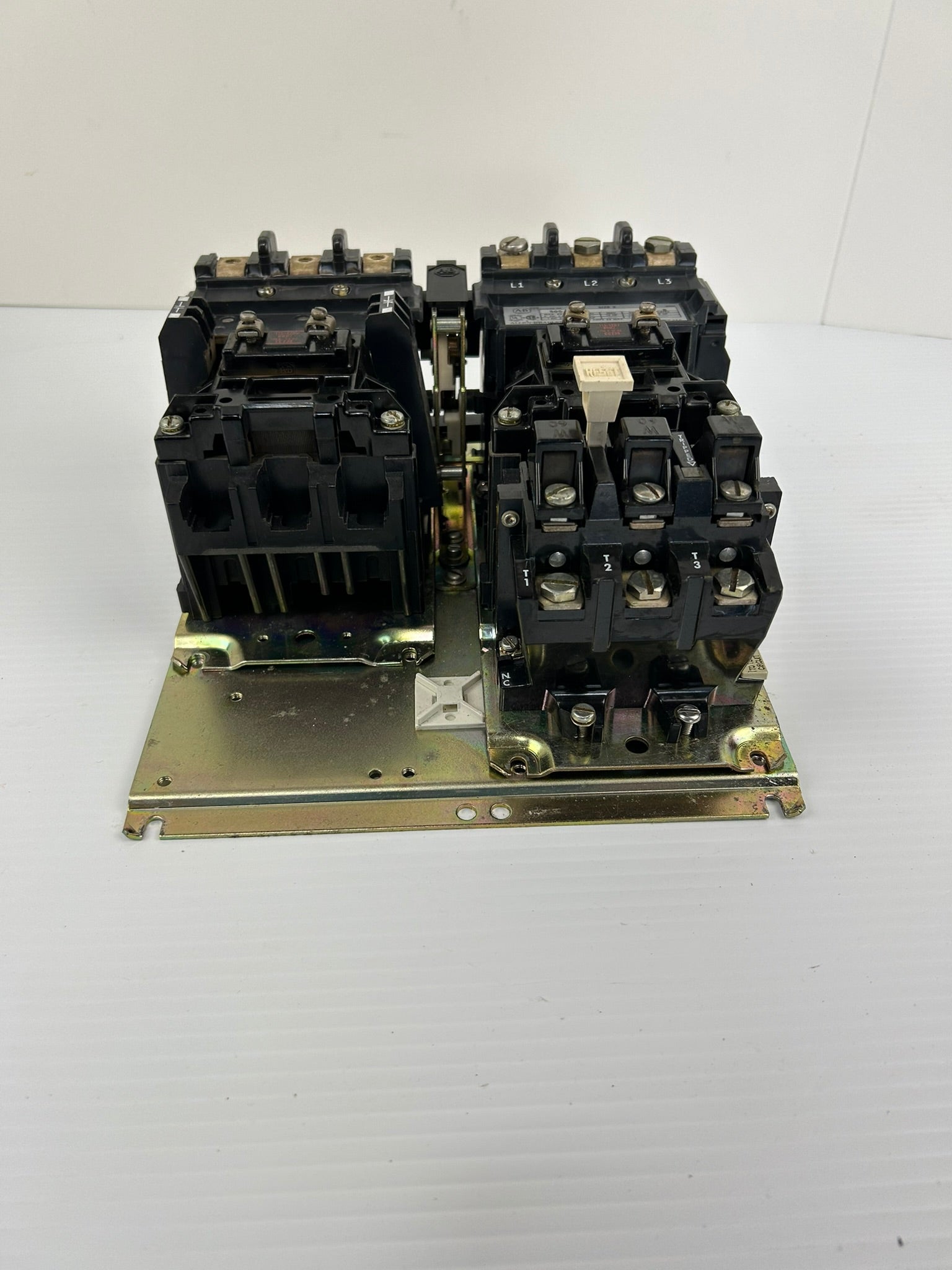 Allen Bradley 505-C0B Reverse Starter Assembly Series B Size 2 with 595-A