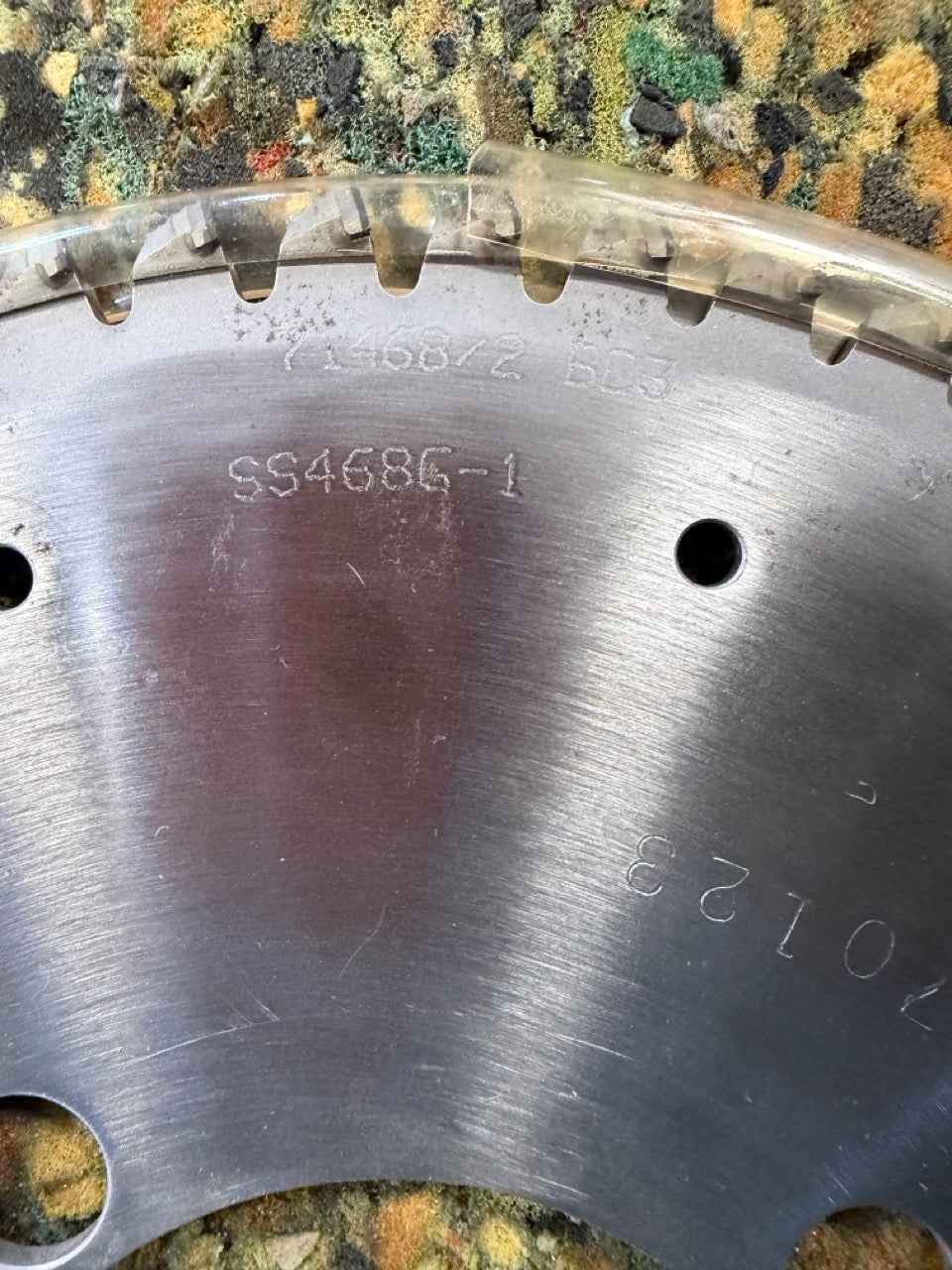 NAP GLADU D90-0597 Industrial Saw Blade 11-1/2" Diameter 3-1/4" Bore w/ Case