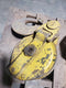 Wire Rope Hoist Snatch Block with Hook Yellow