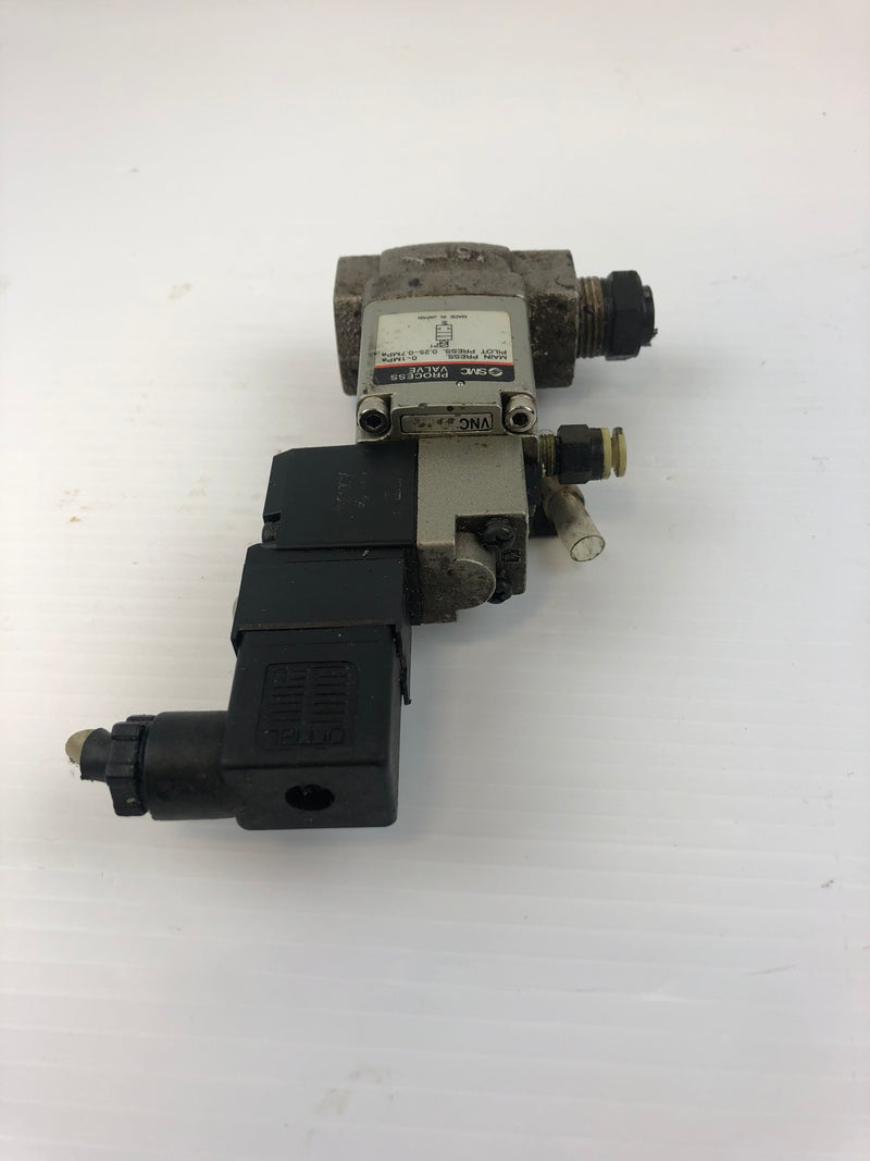 SMC VO307-1DZ Solenoid Valve with Process Valve