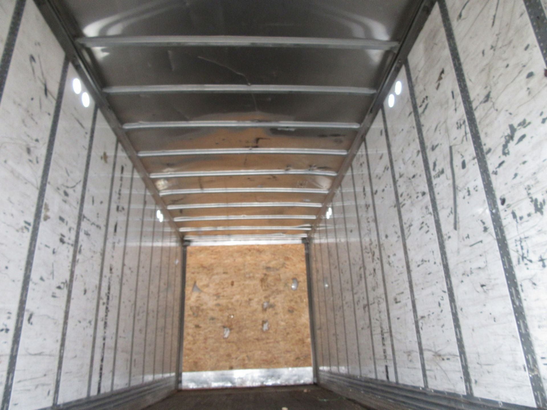 2014 Stoughton Pup Dry Van Semi Trailer 28' Spring / Roll Up 1DW1A2812EB458042