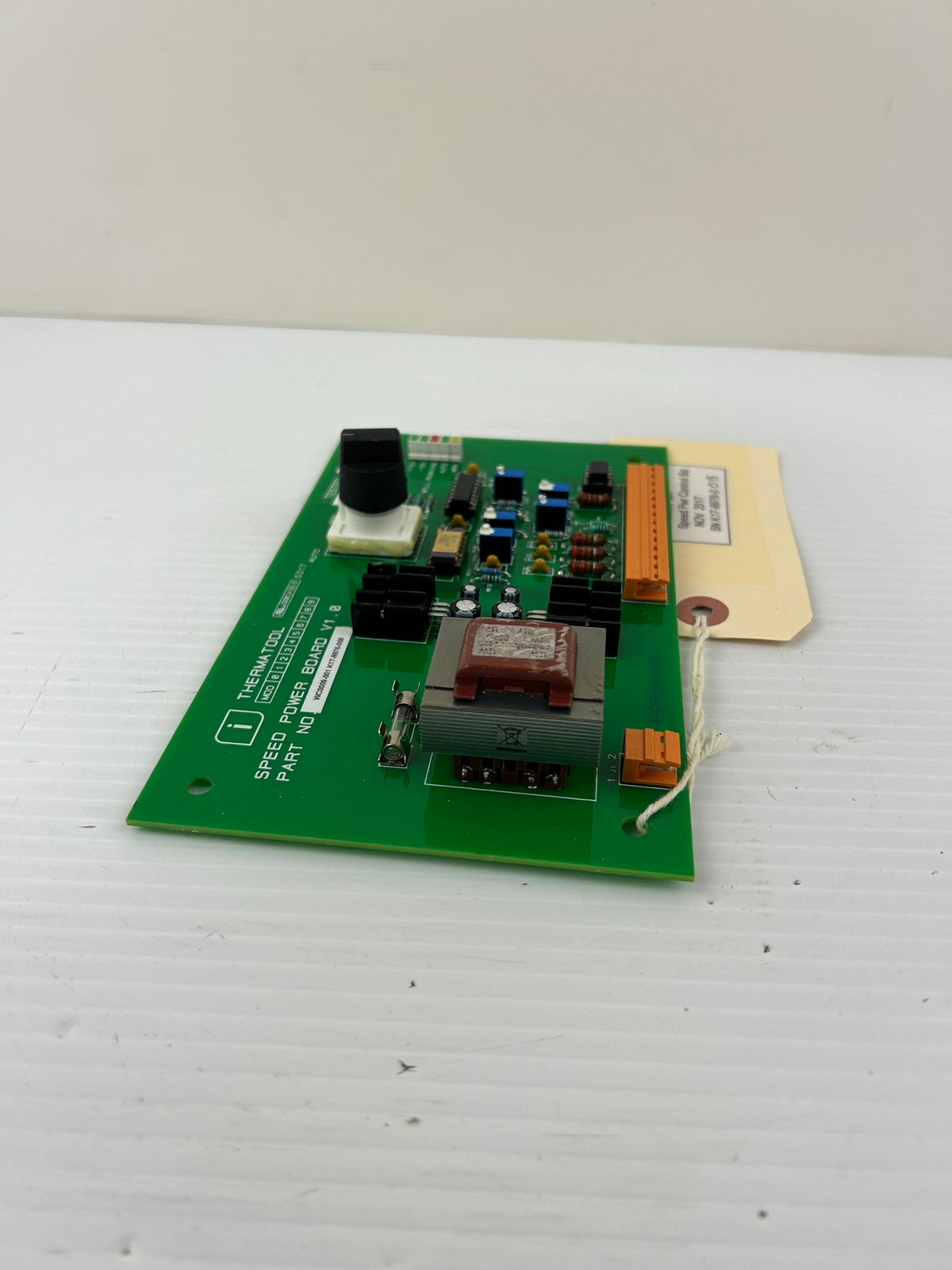 Thermatool WC0009-001 Speed Power Control Board V1.0 K17-9976-008
