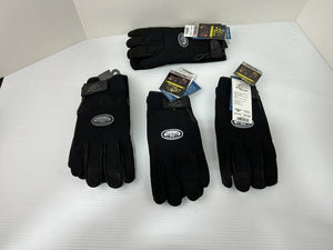 Black Stallion 99PLUS-BLK Mechanic's Gloves Tool Handz 3X-Large - Lot of 4 pairs