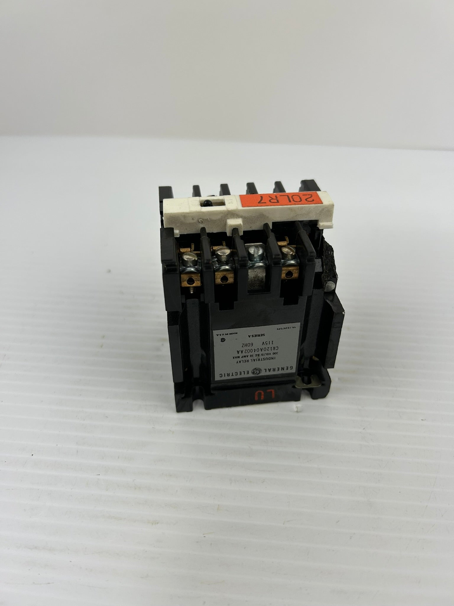 General Electric CR120A04002AA Industrial Relay Series A 300VAC 10A