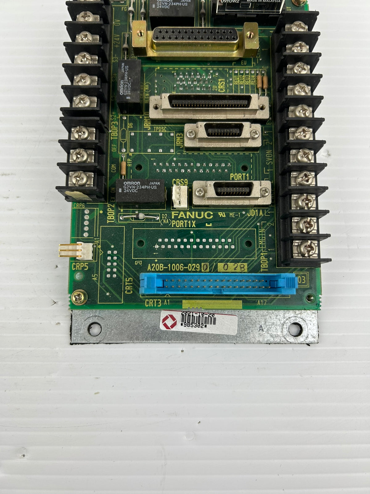 Fanuc A20B-1006-0290/02B Operator Panel Interface PCB CNC Circuit Board