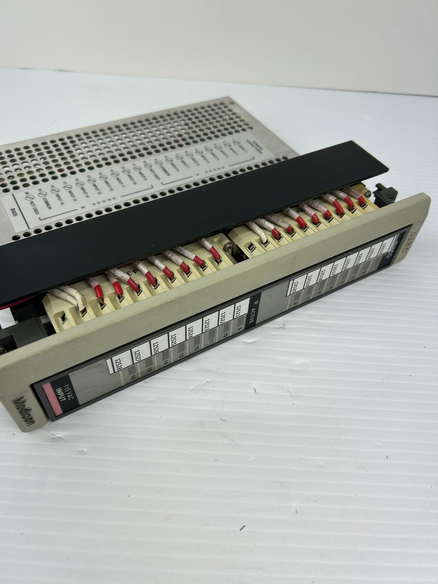 Gould AS-B805-016 16PT Modicon Input PLC Module 115VAC
