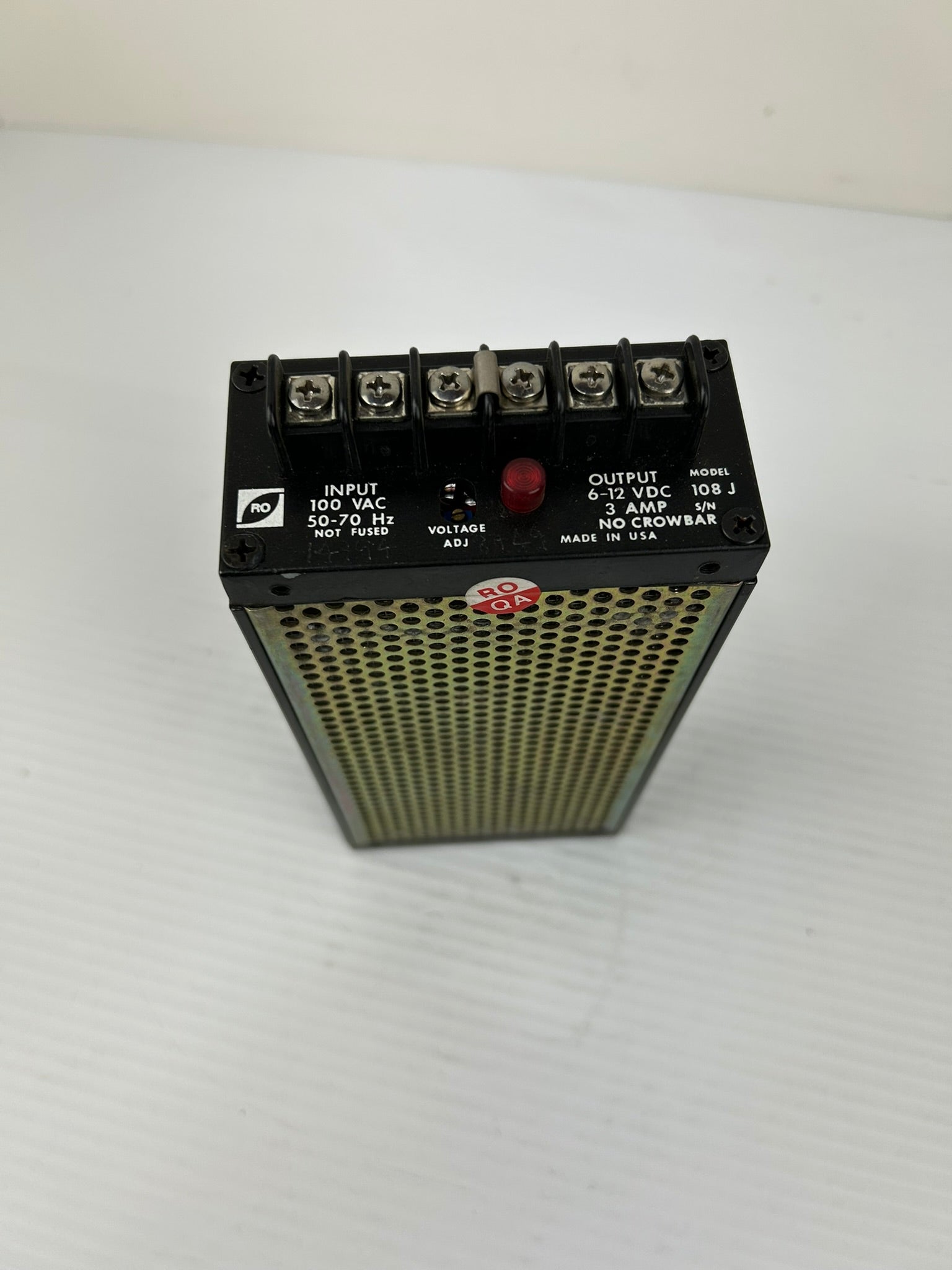 Ro 108J Power Supply 3 AMP