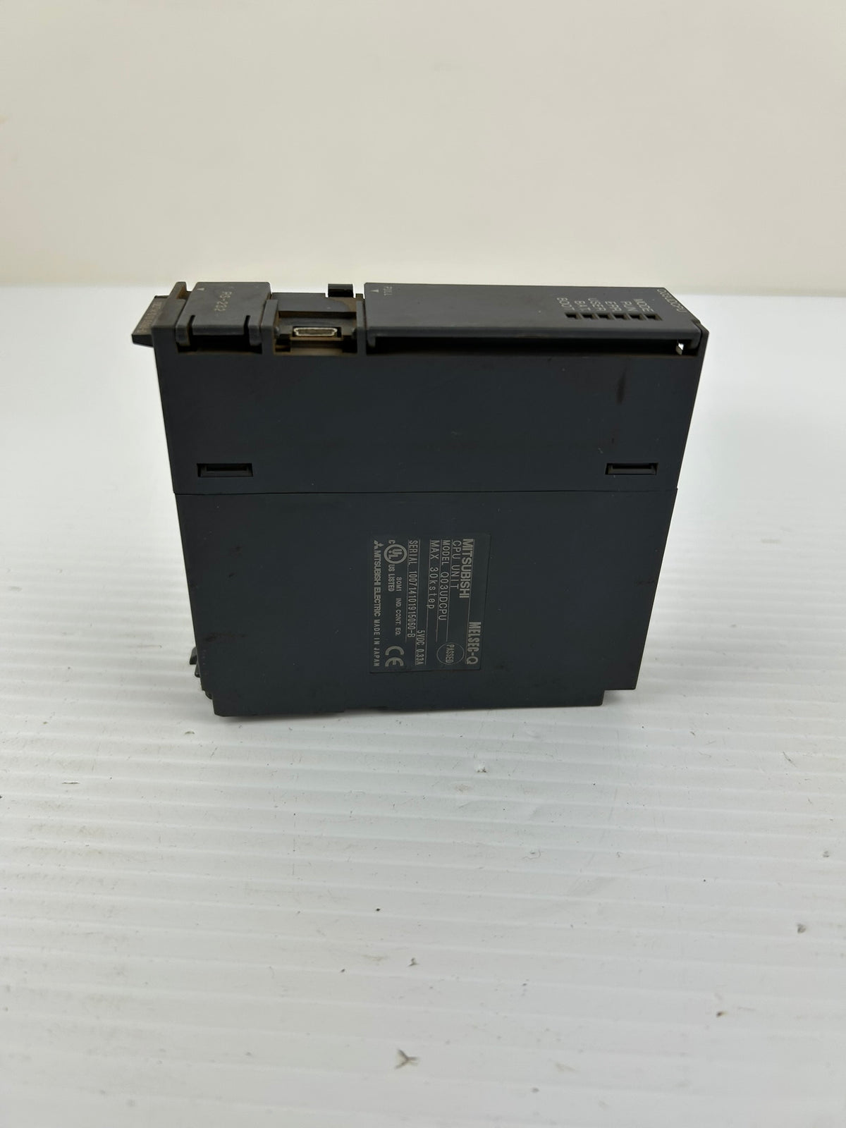 Mitsubishi Q03UDCPU CPU PLC Unit 5VDC 0.33A