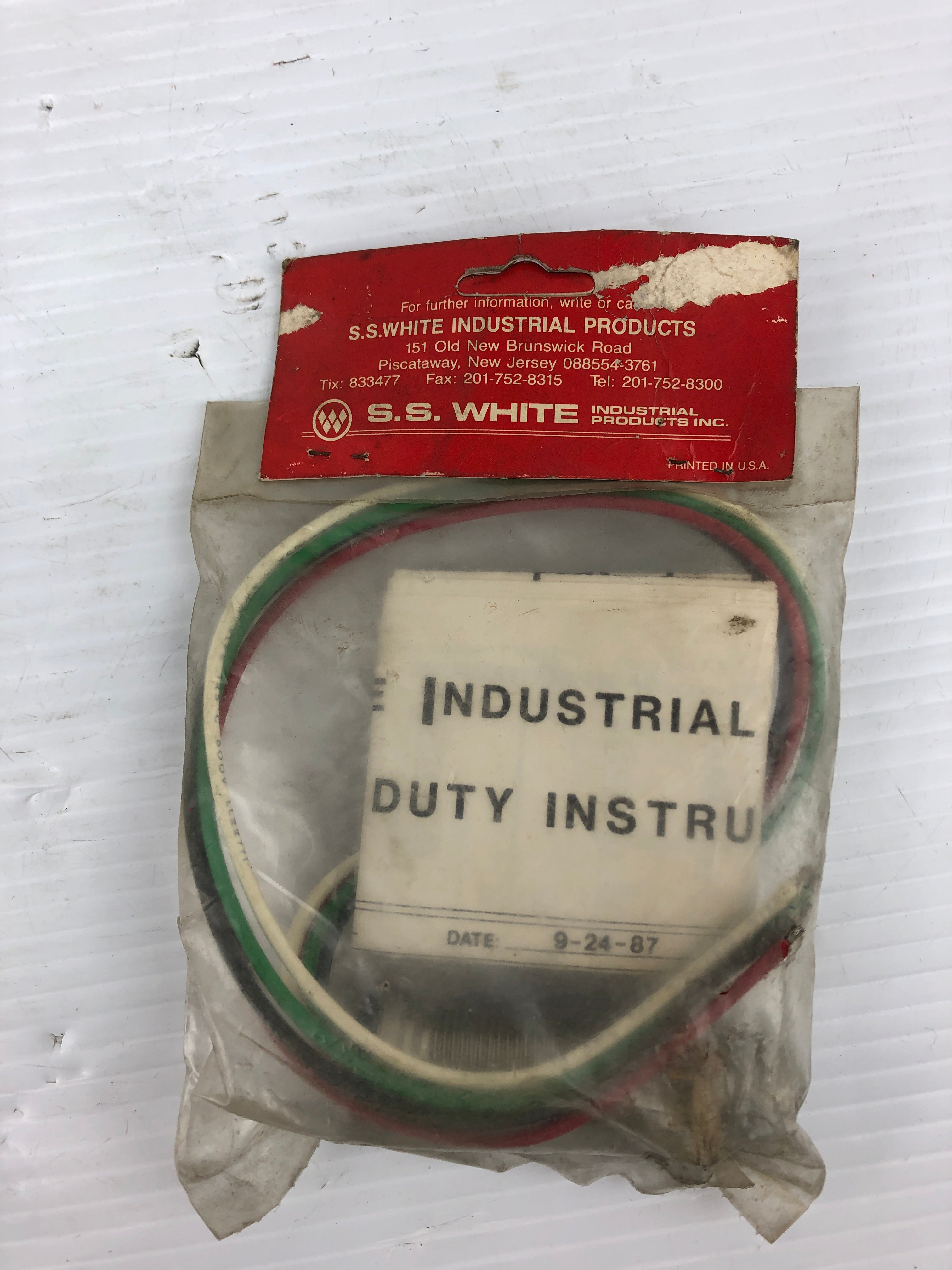 S.S. White Industrial 2701-90156-Y-00-0 Magnetic Proximity Sender Short