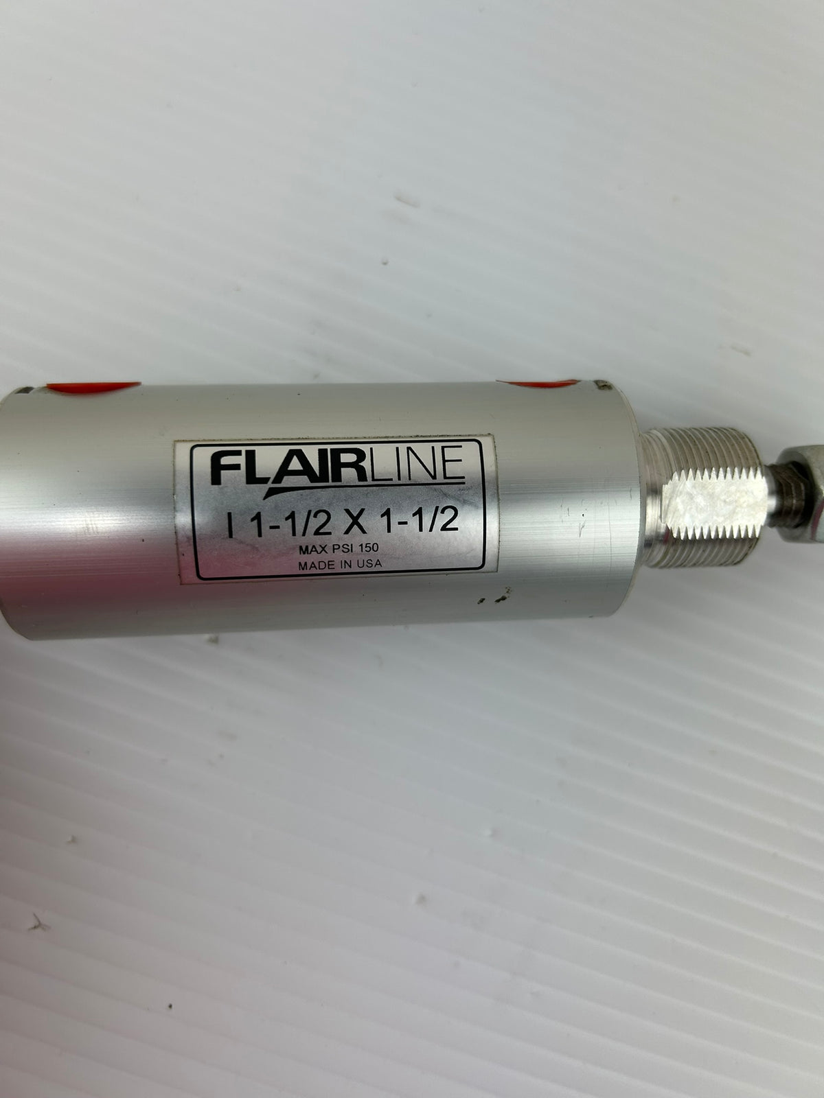 FLAIRLINE 1-1/2" Bore x 1-1/2" Stroke Pneumatic Air Cylinder 150 PSI Made USA