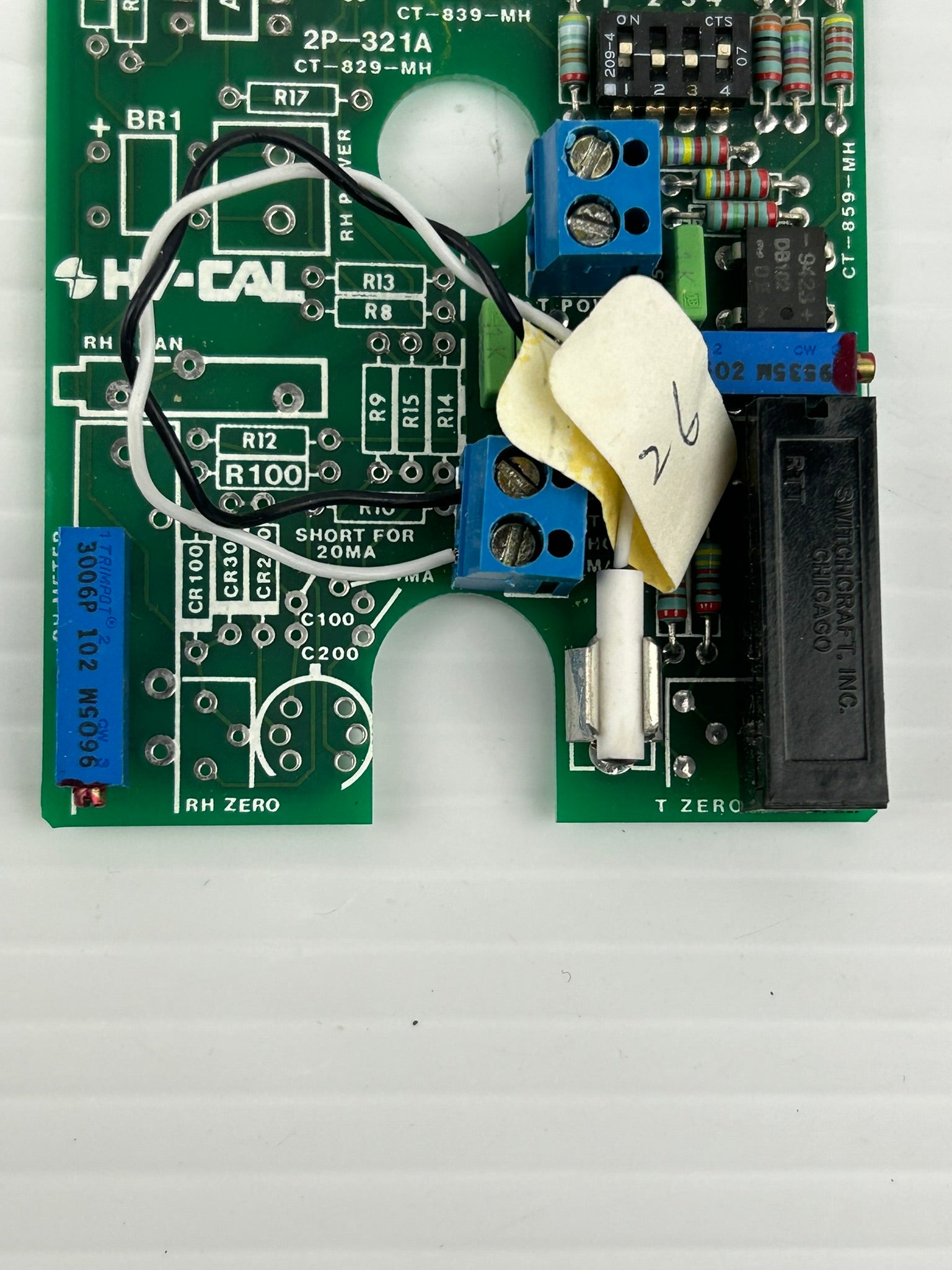 HY-CAL 206-0356 Circuit Board Rev C