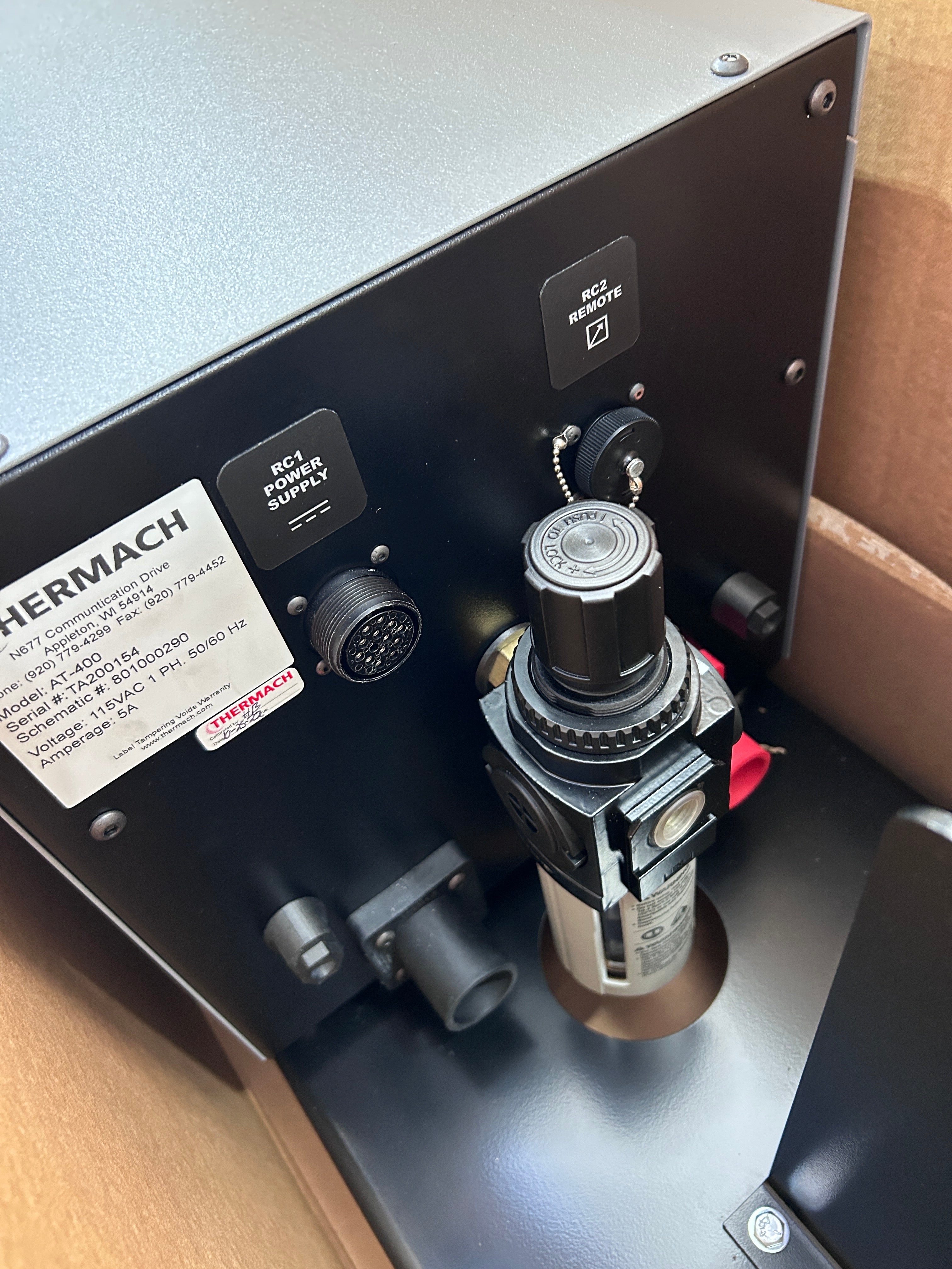 Thermach AT-400 Twin-Wire Electric Arc Spray Power Control Feed Module 1PH