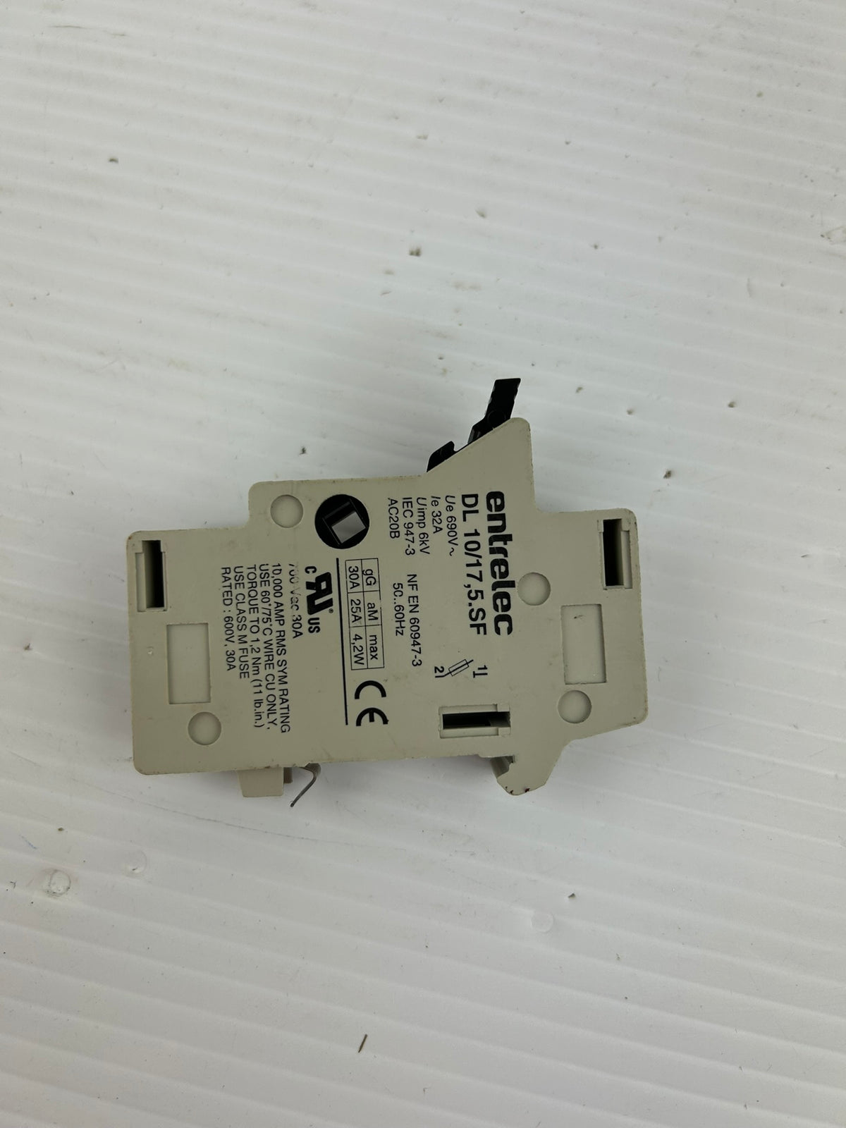 Entrelec DL 10/17,5.SF Fuse Holder 10,3 x 38 - Lot of 23