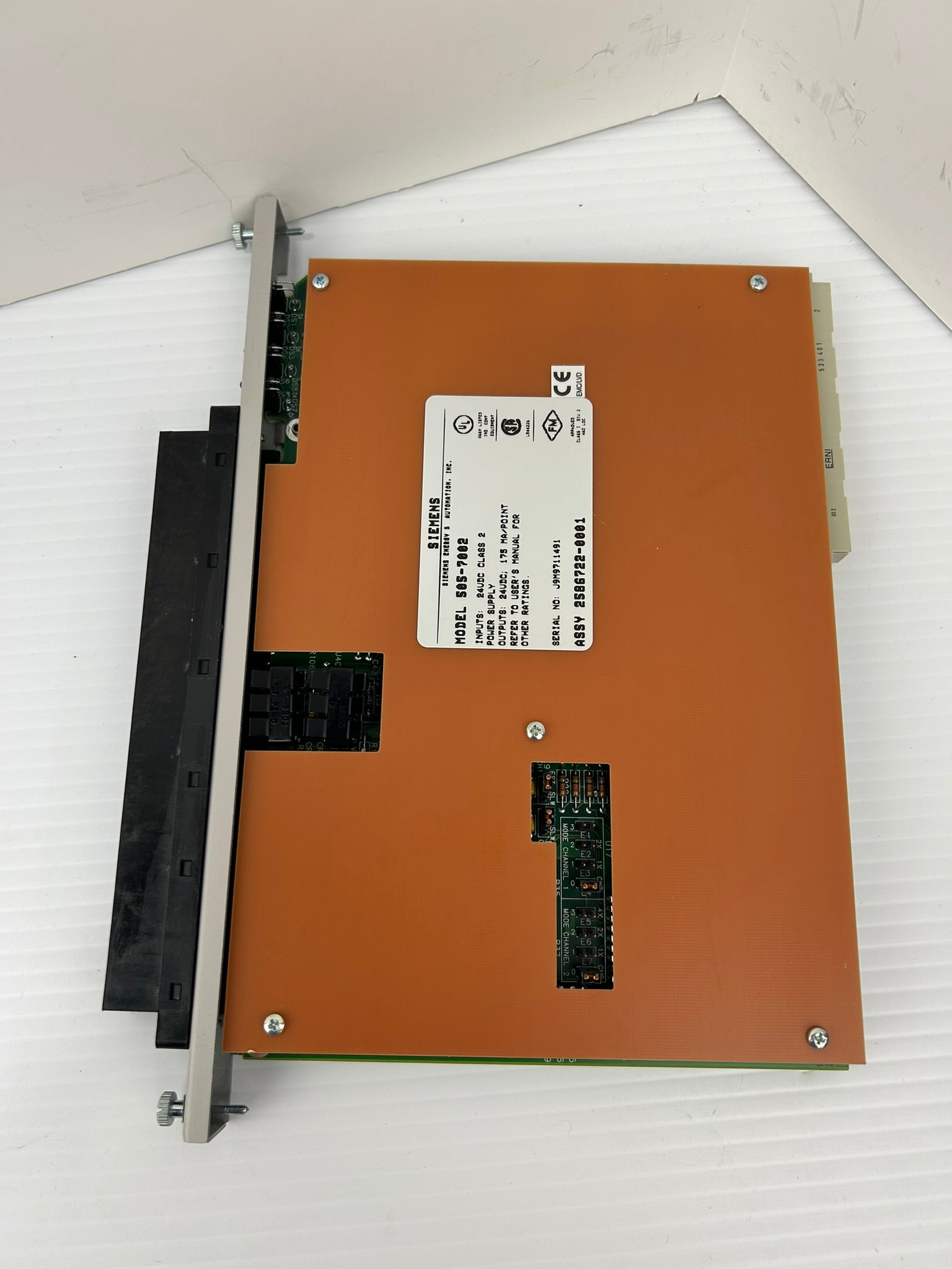 Siemens 505-7002 High Speed Counter Module Class 2 24VDC 175mA