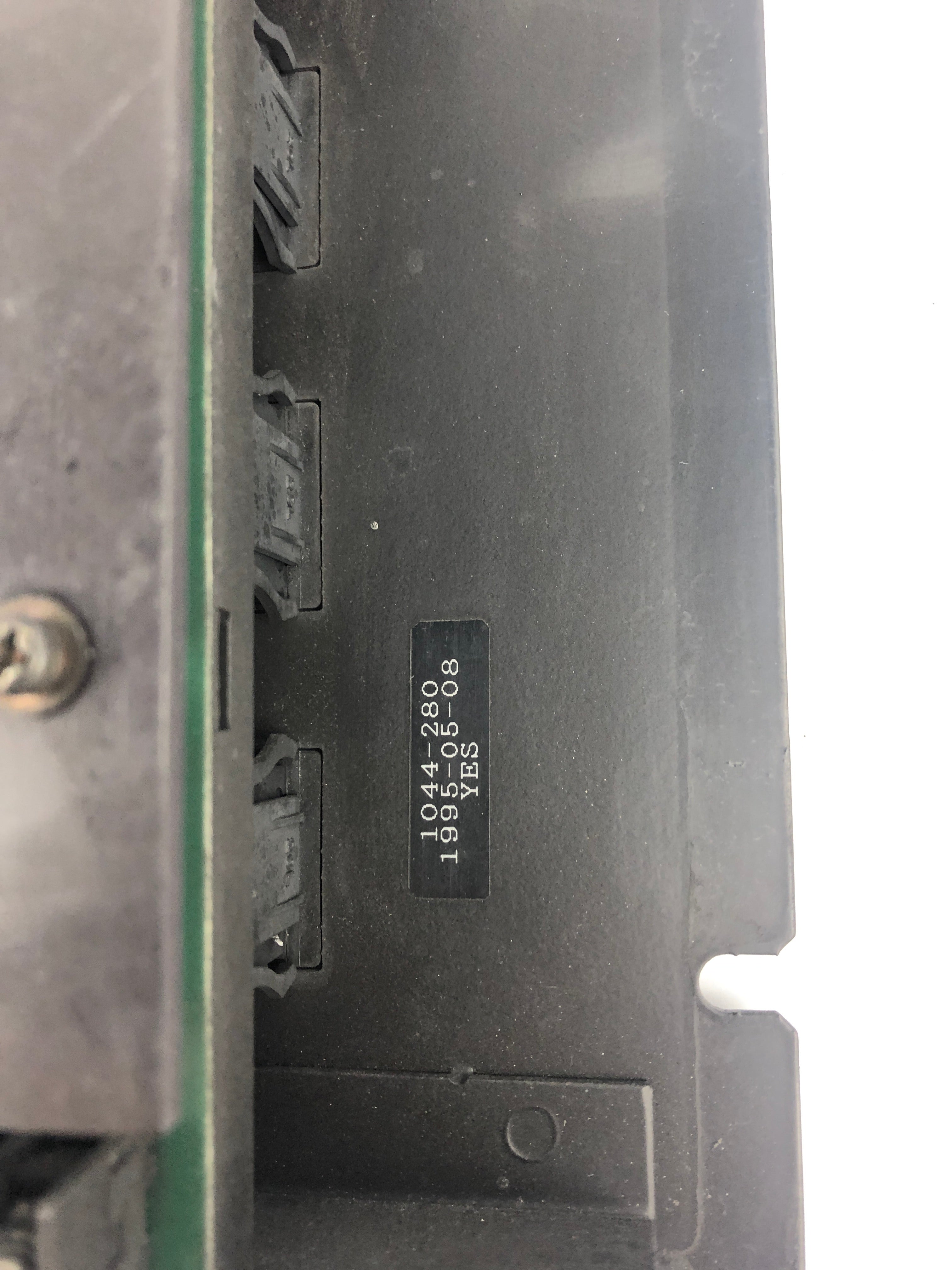 UBE 1044-280 Control Panel Cycle Select 1995-05-08