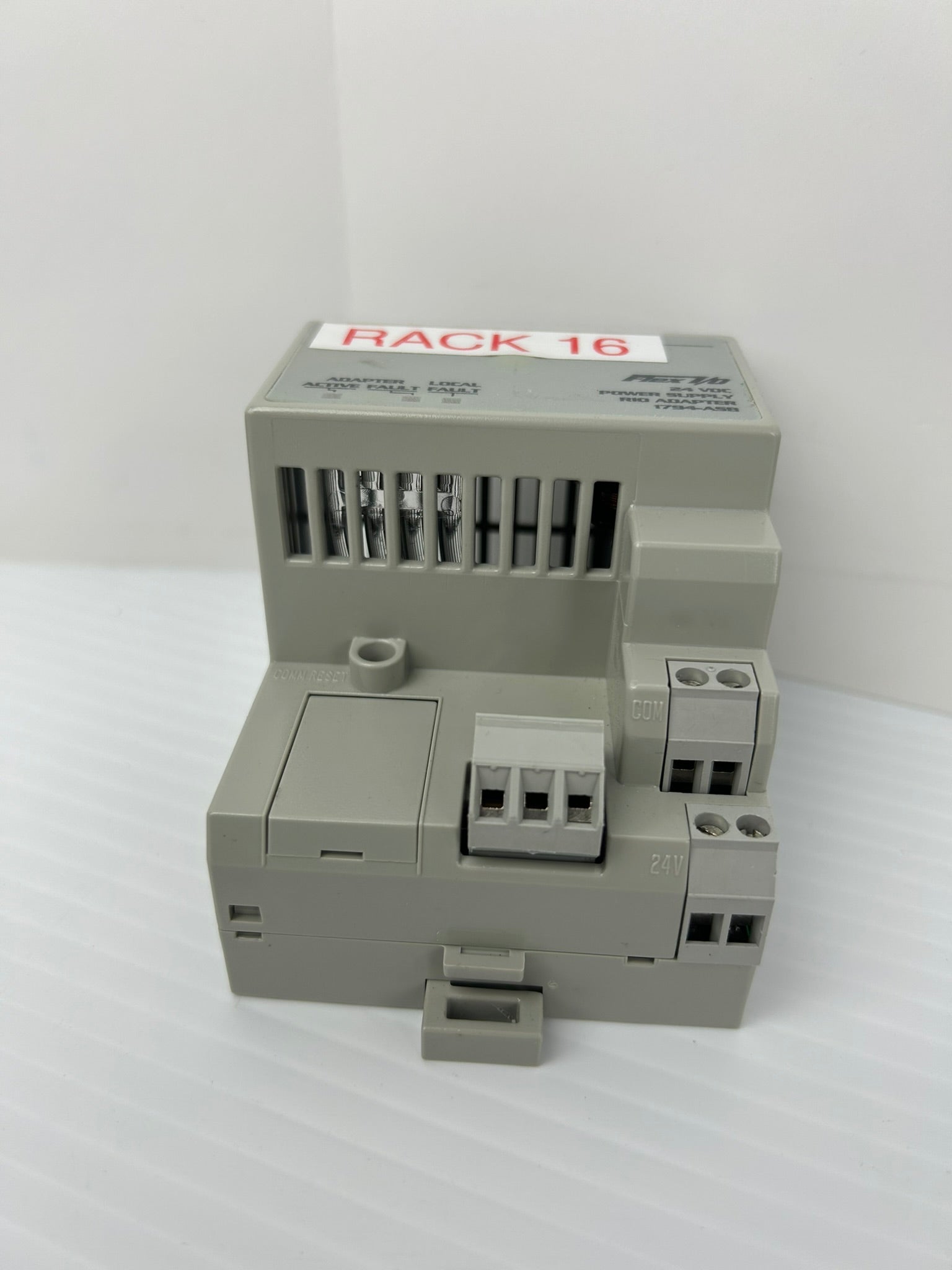 Allen-Bradley 1794-ASB Flex I/O Power Supply RIO Adapter Ser C Rev C01 F/W Rev D