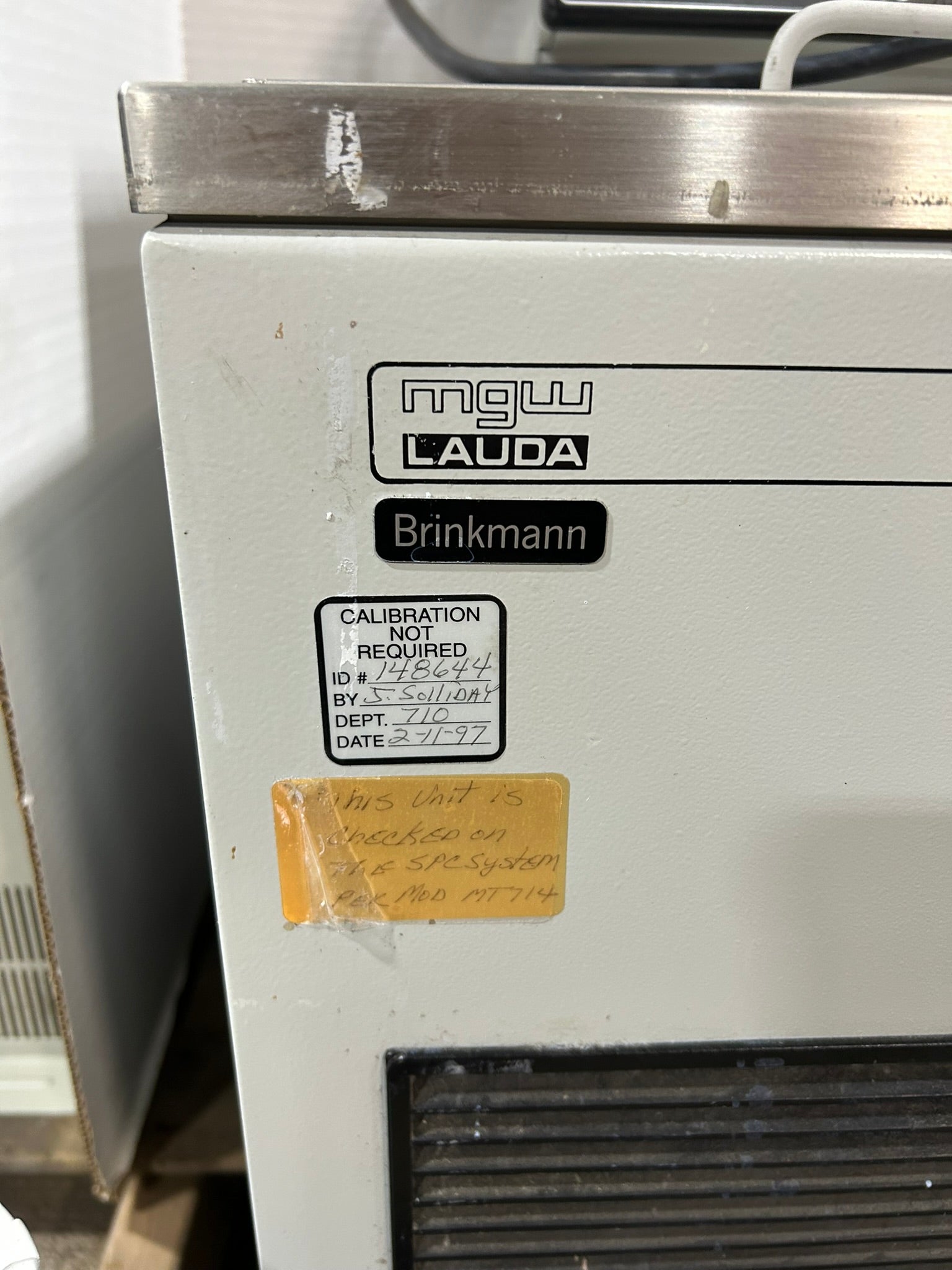 MGW Lauda Brinkmann RCS20-D Refrigerated Heated Circulator Bath Chiller RC20