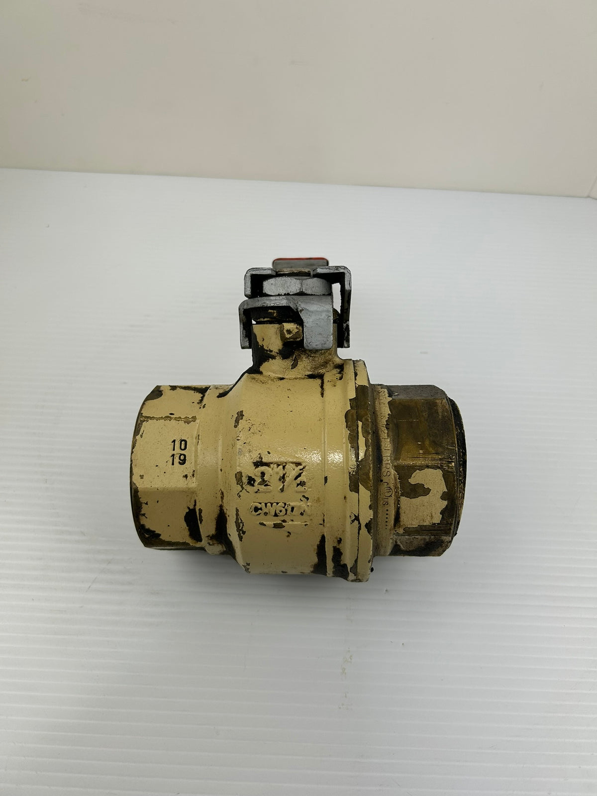 2-1/2" Brass Ball Valve CW617N with Locking Handle 450CWP PN30 DN65