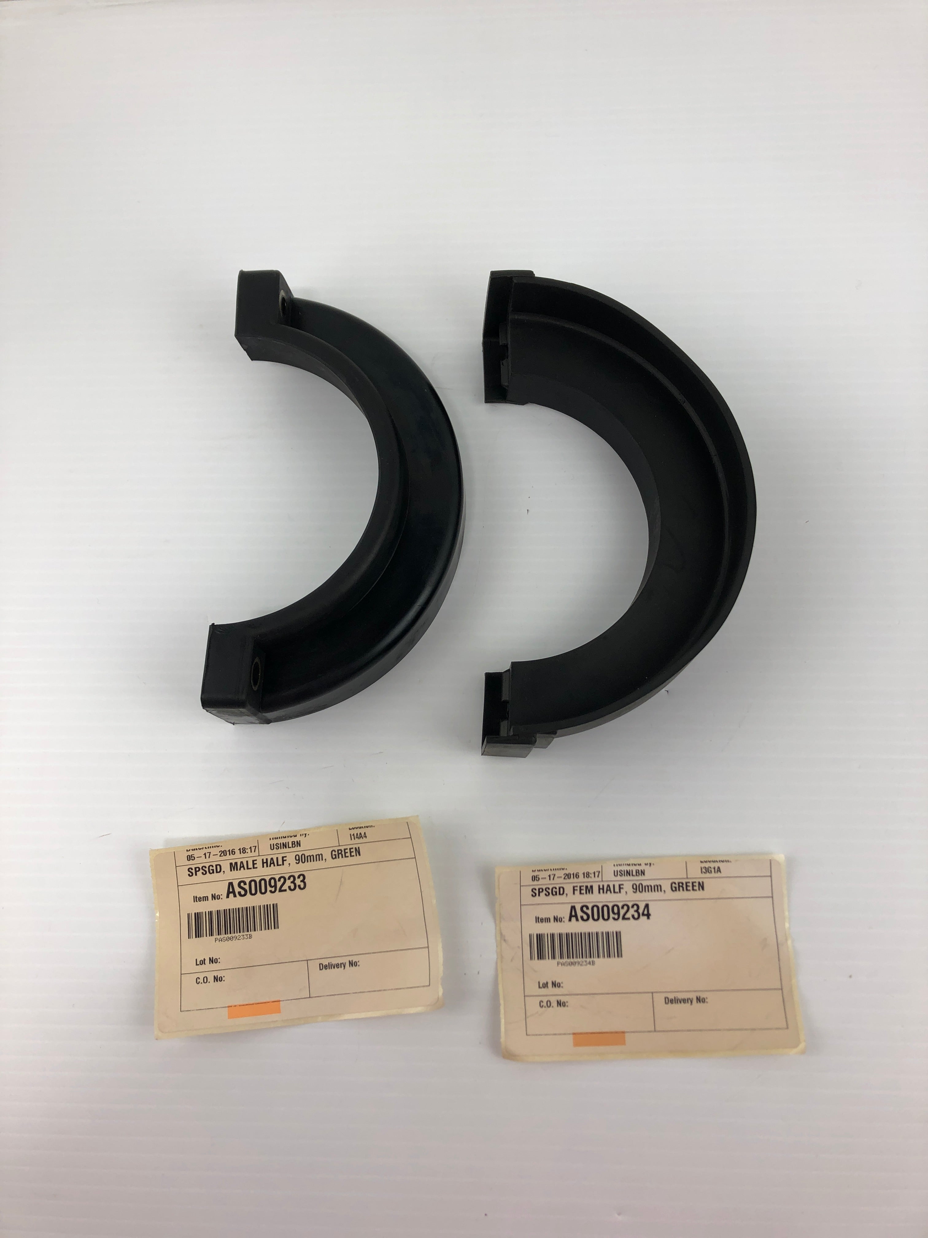 SPSGD Female and Male Half 90mm AS009234 AS009233 - 2 Halves